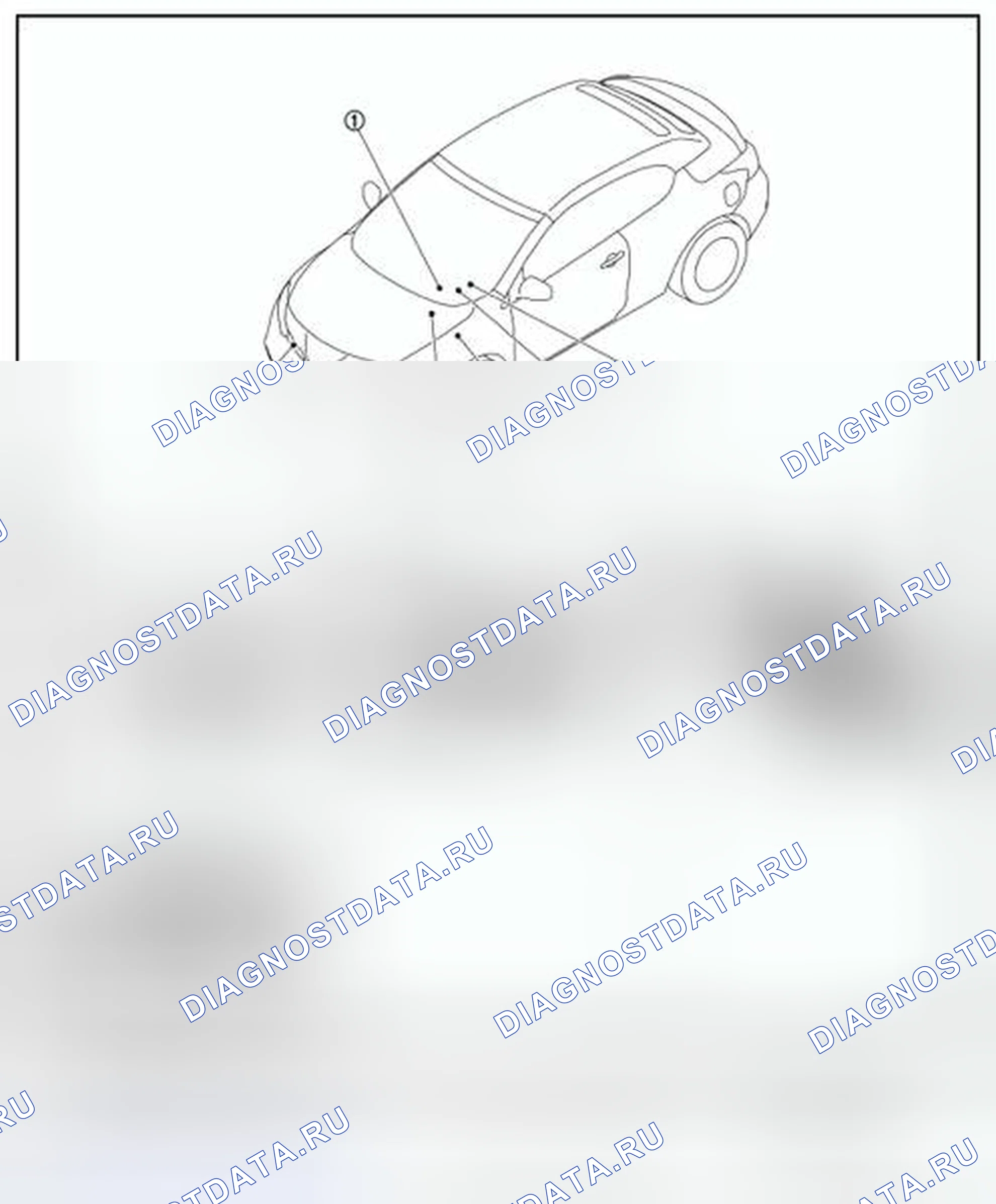 Рис. 114: Расположение компонентов. Nissan Murano Z51 рестайлинг 2