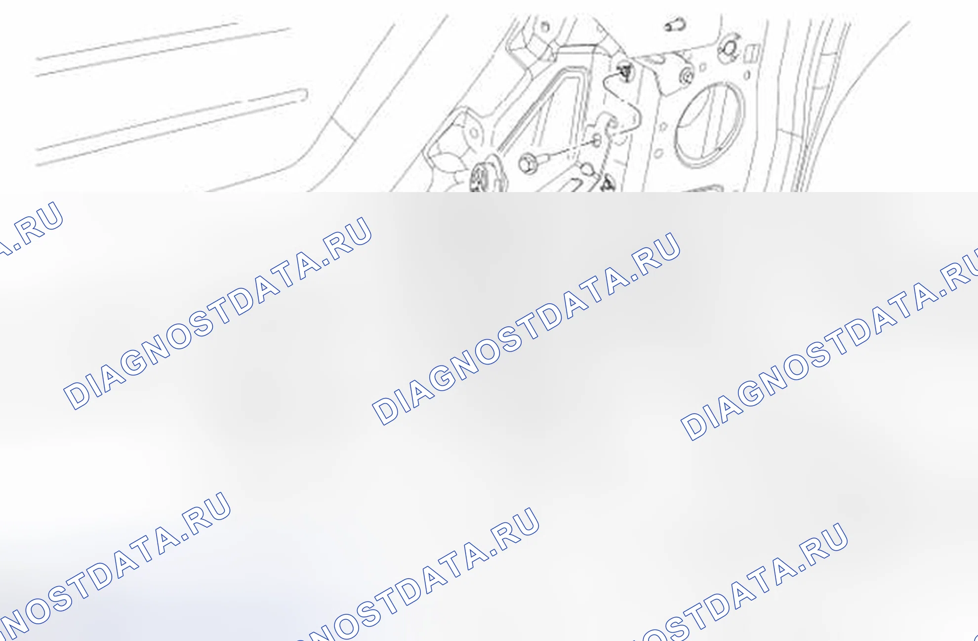 Рис. 54: Двигатель Питание дверь багажника. Hyundai Kona I рестайлинг