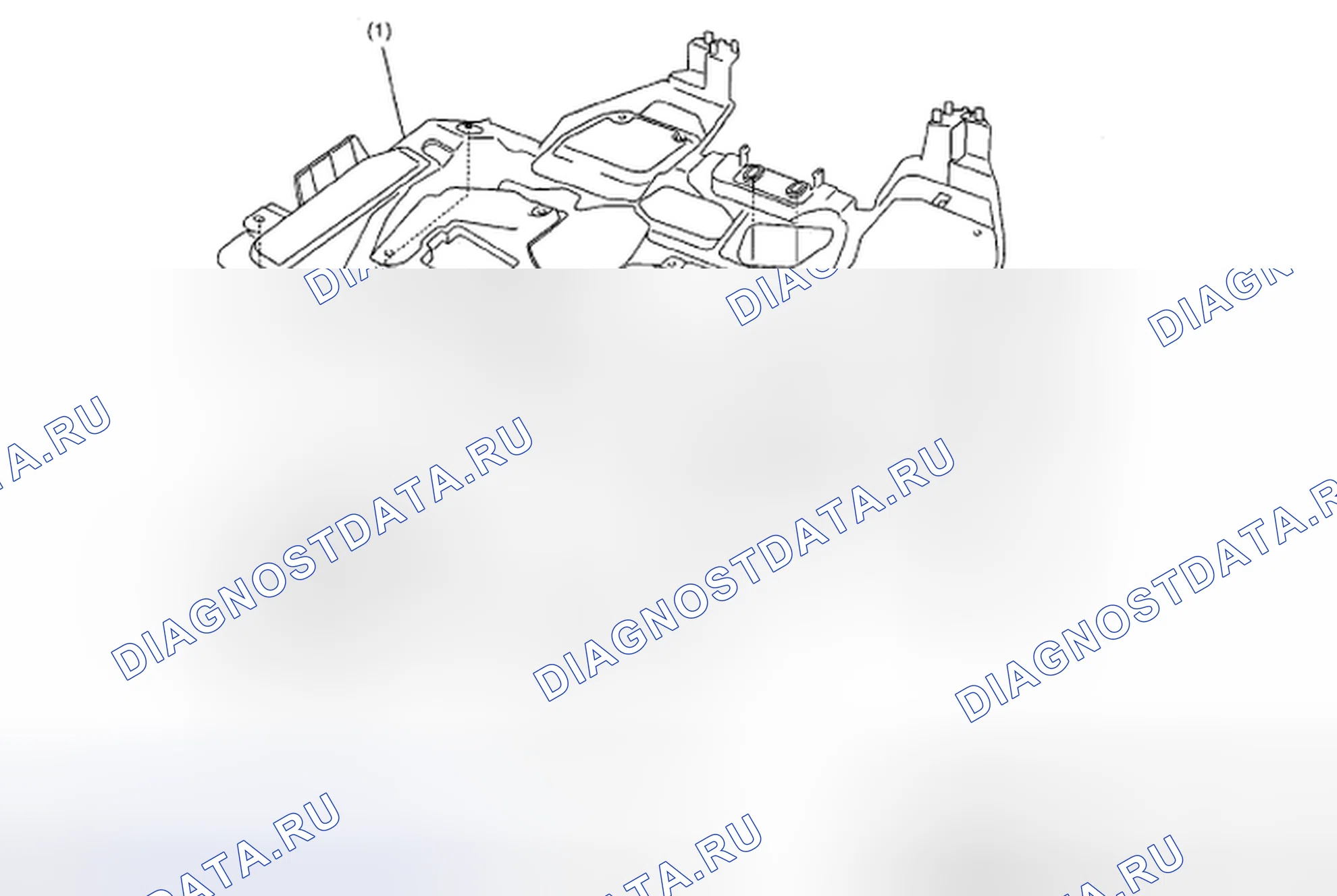 Рис. 16: СКРЫТАЯ ЗОНА. Honda Vezel I