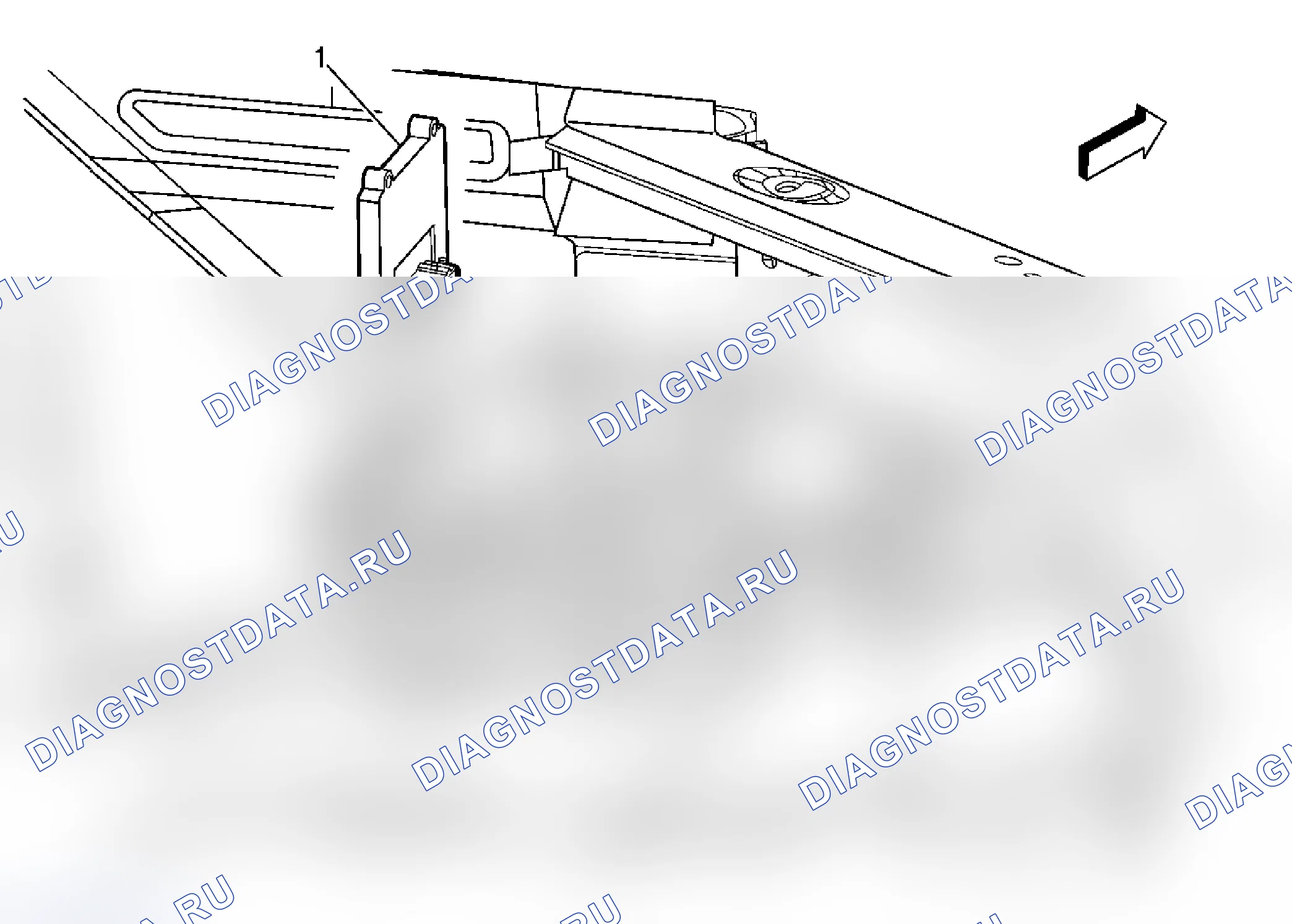 Рис. 53: Замена модуля управления коробкой передач (блок управления трансмиссией (TCM) (блок управления трансмиссией)) (5.3L). Pontiac Grand Prix VII