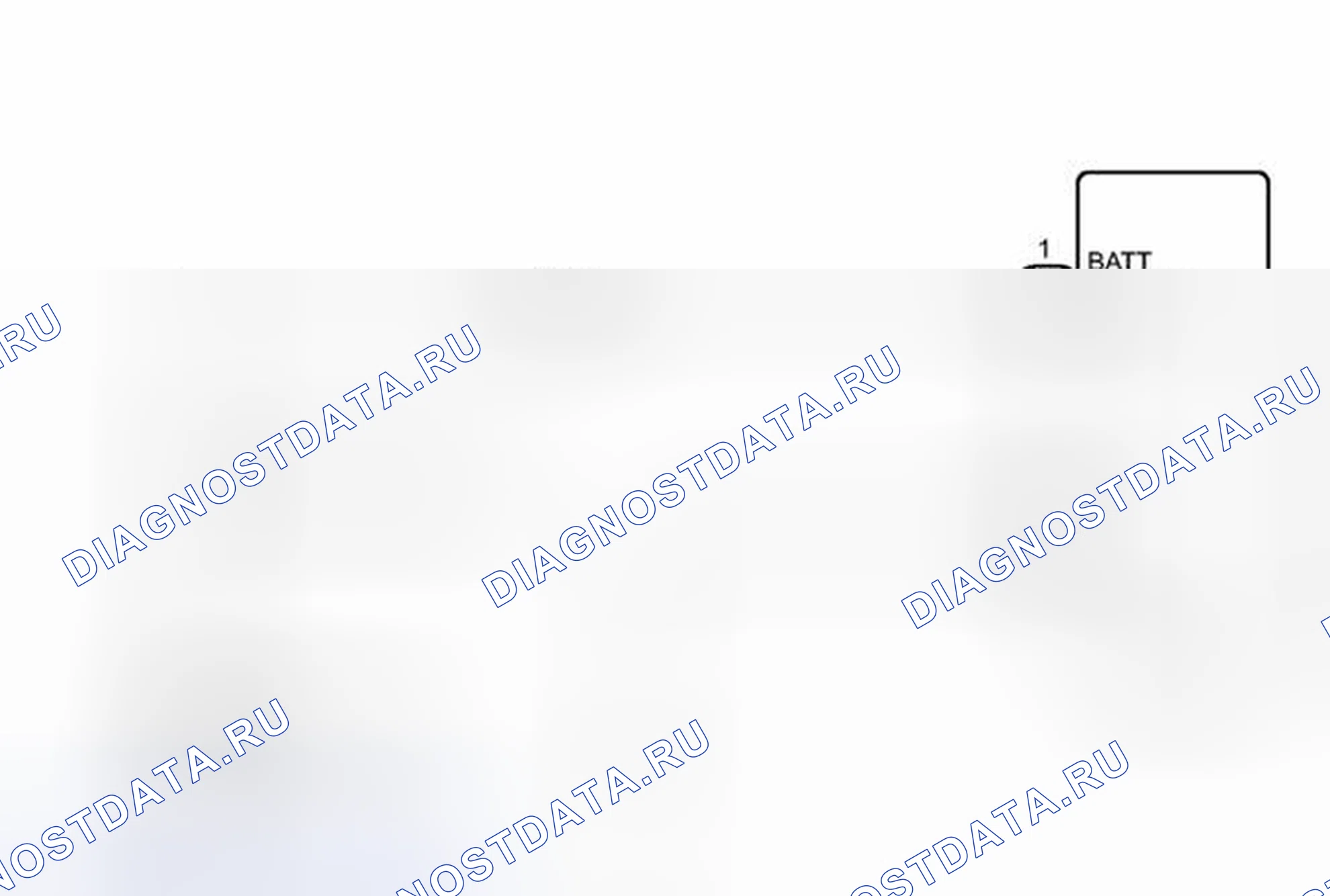 Рис. 491: электросхема. Toyota Camry XV40 рестайлинг