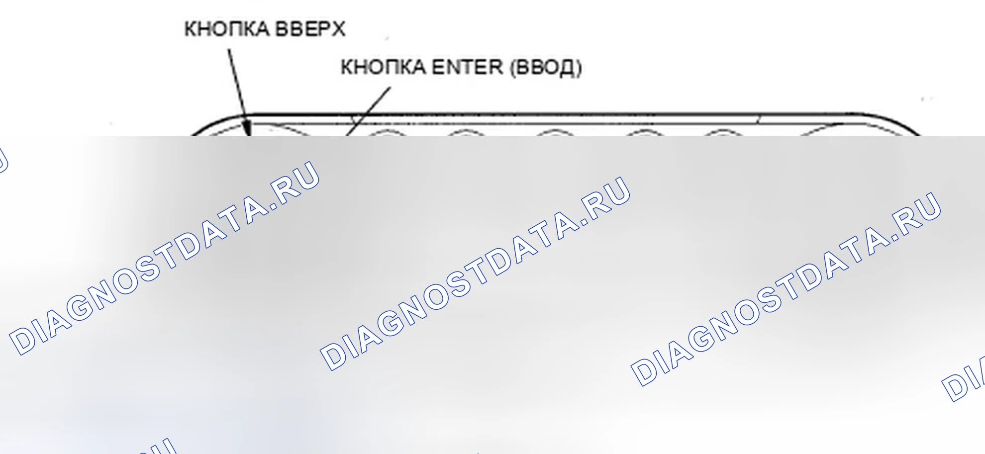Рис. 5: Выбор режима функции самодиагностики. Honda Odyssey IV