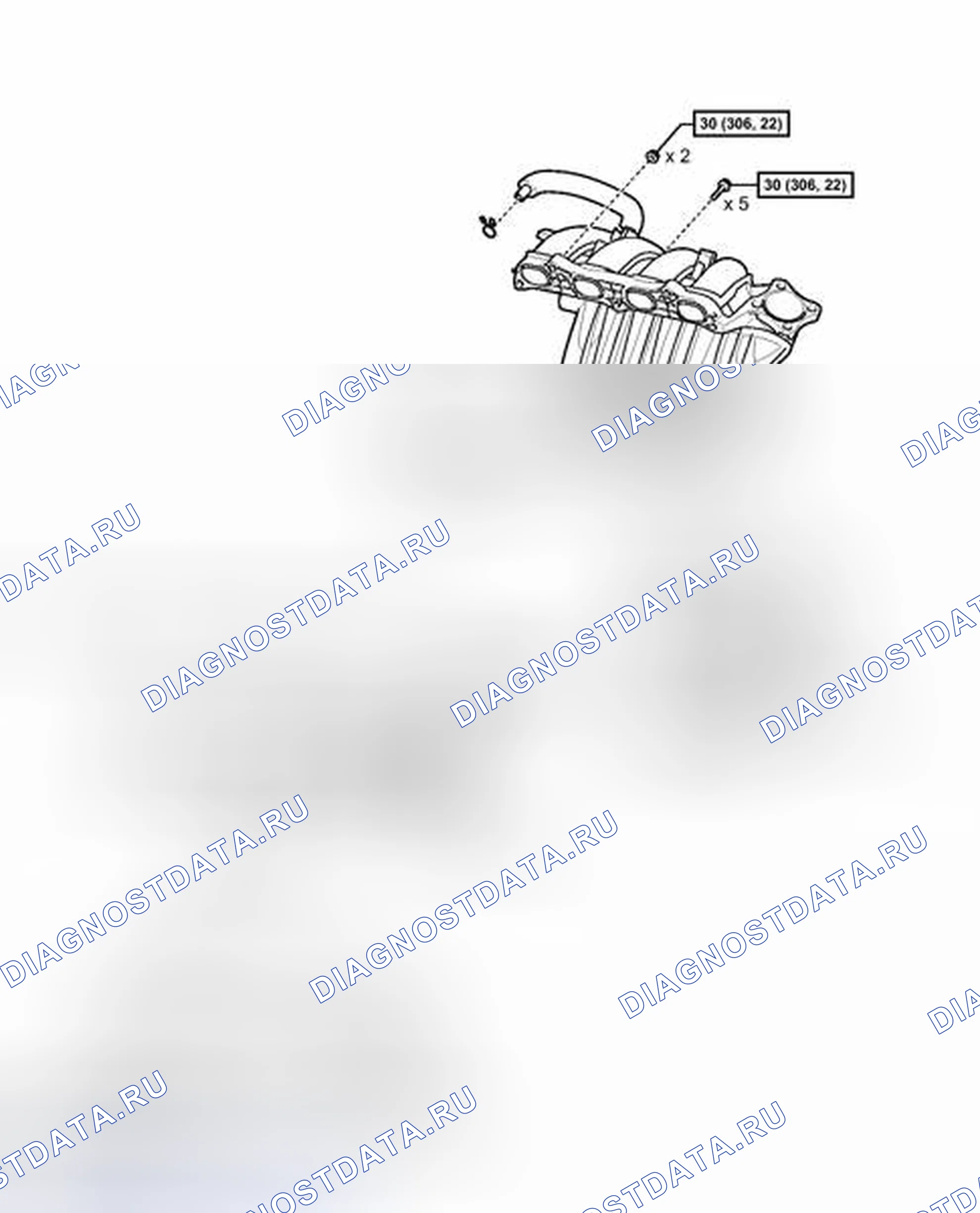 Рис. 578: ИЛЛЮСТРАЦИЯ. Toyota Corolla X рестайлинг