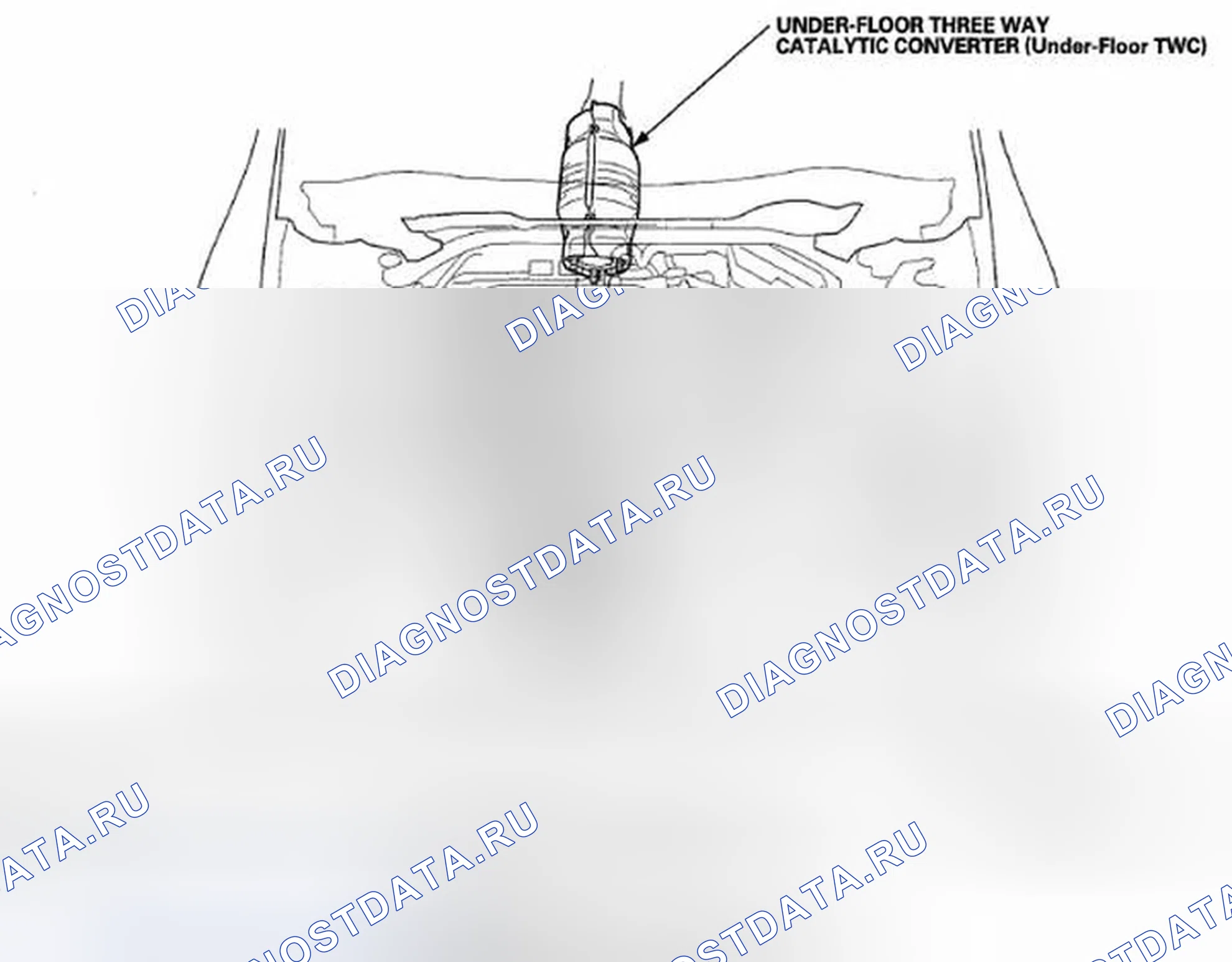 Рис. 18: Указатель расположения компонентов. Acura TSX II