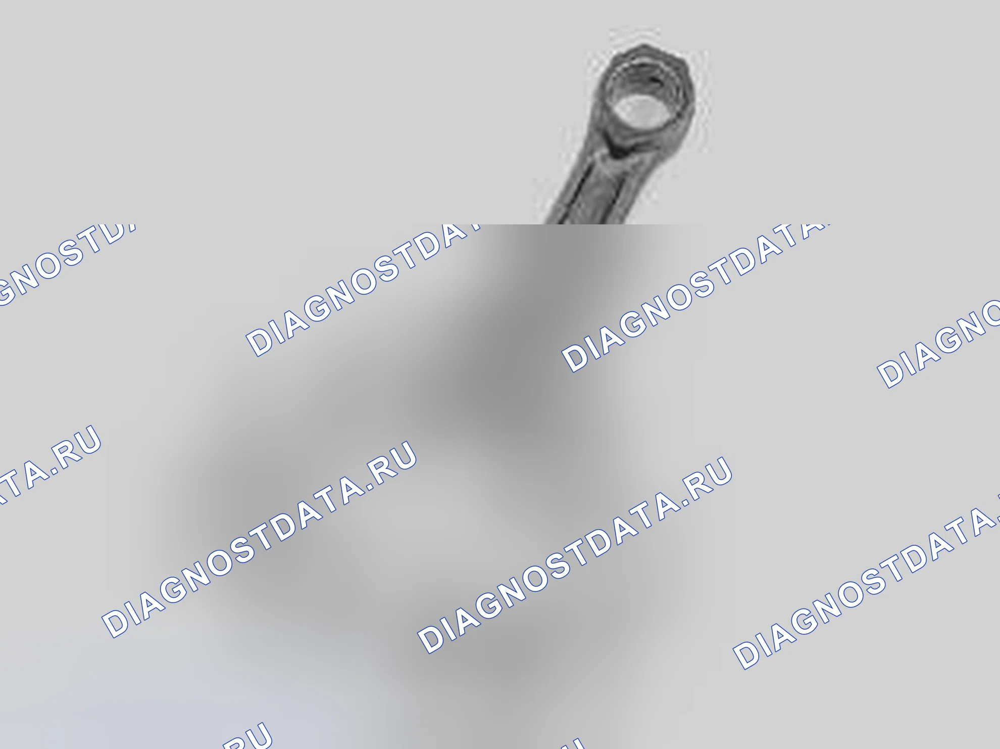 Рис. 406: Проверка углубления подшипника в большом конце шатуна. Volvo S80 I