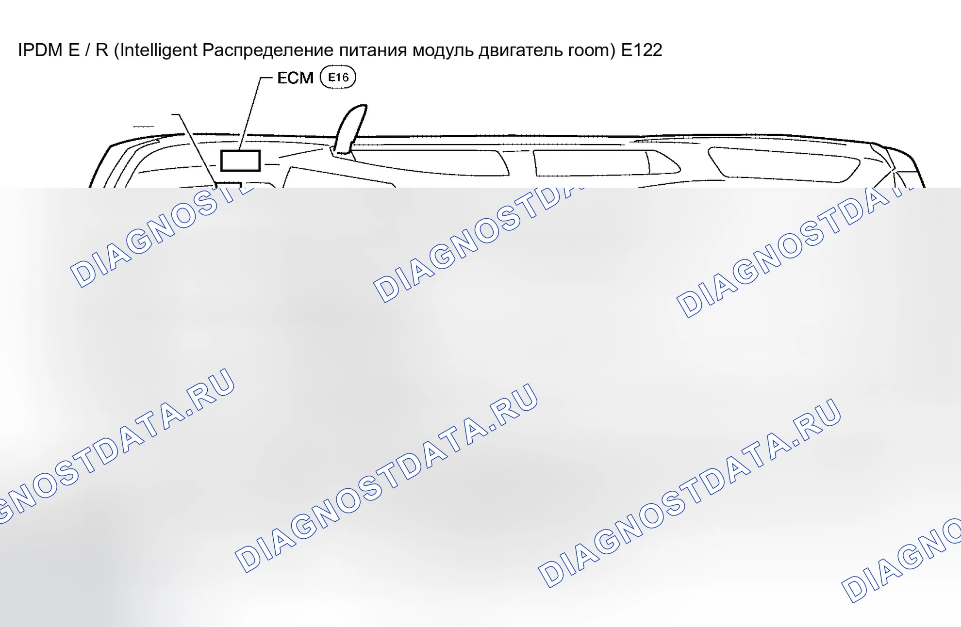 Рис. 194: Расположение компонентов и разъемов кабелей. Infiniti QX56 I