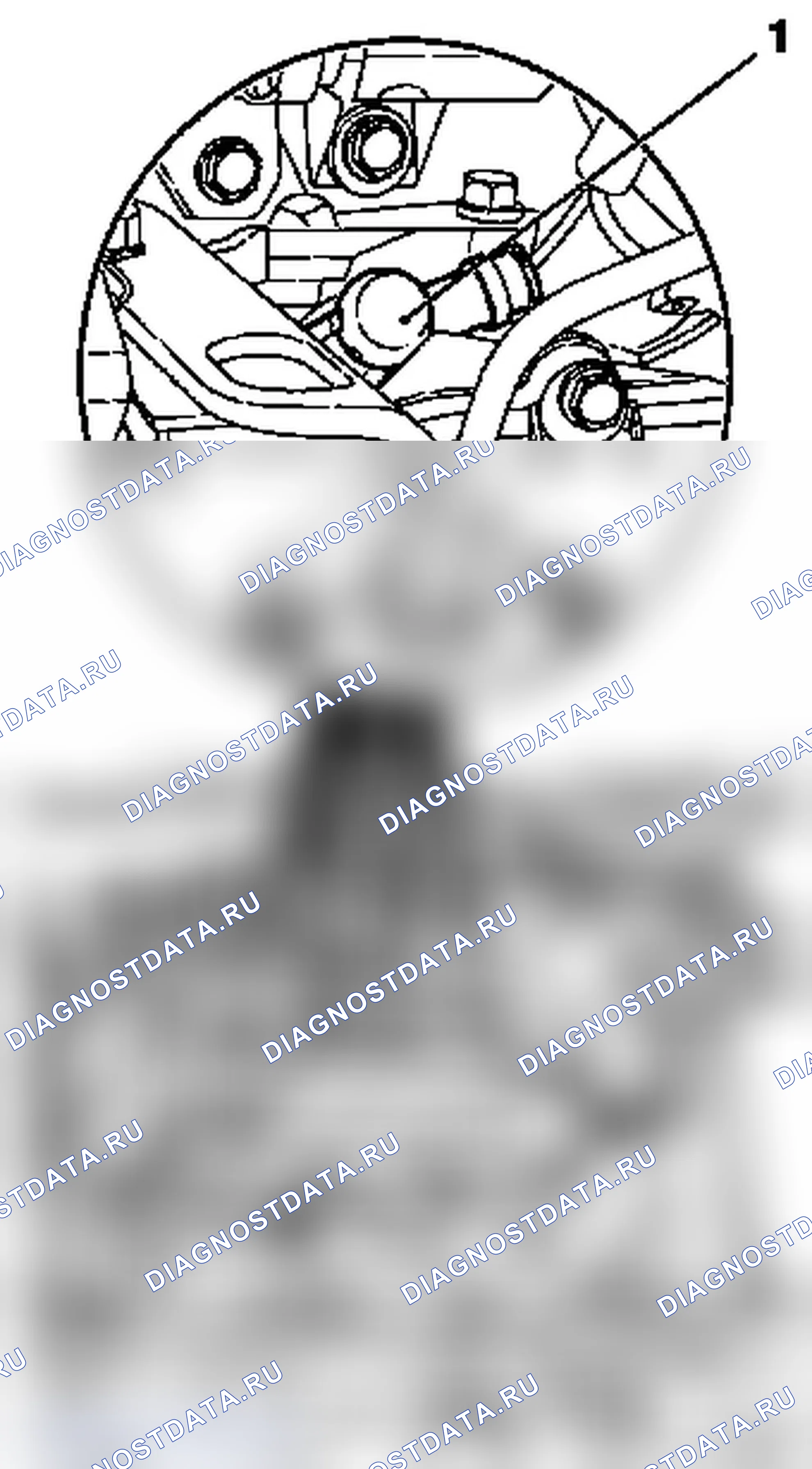 Снять и установить штифтовые свечи накаливания. Opel Astra G