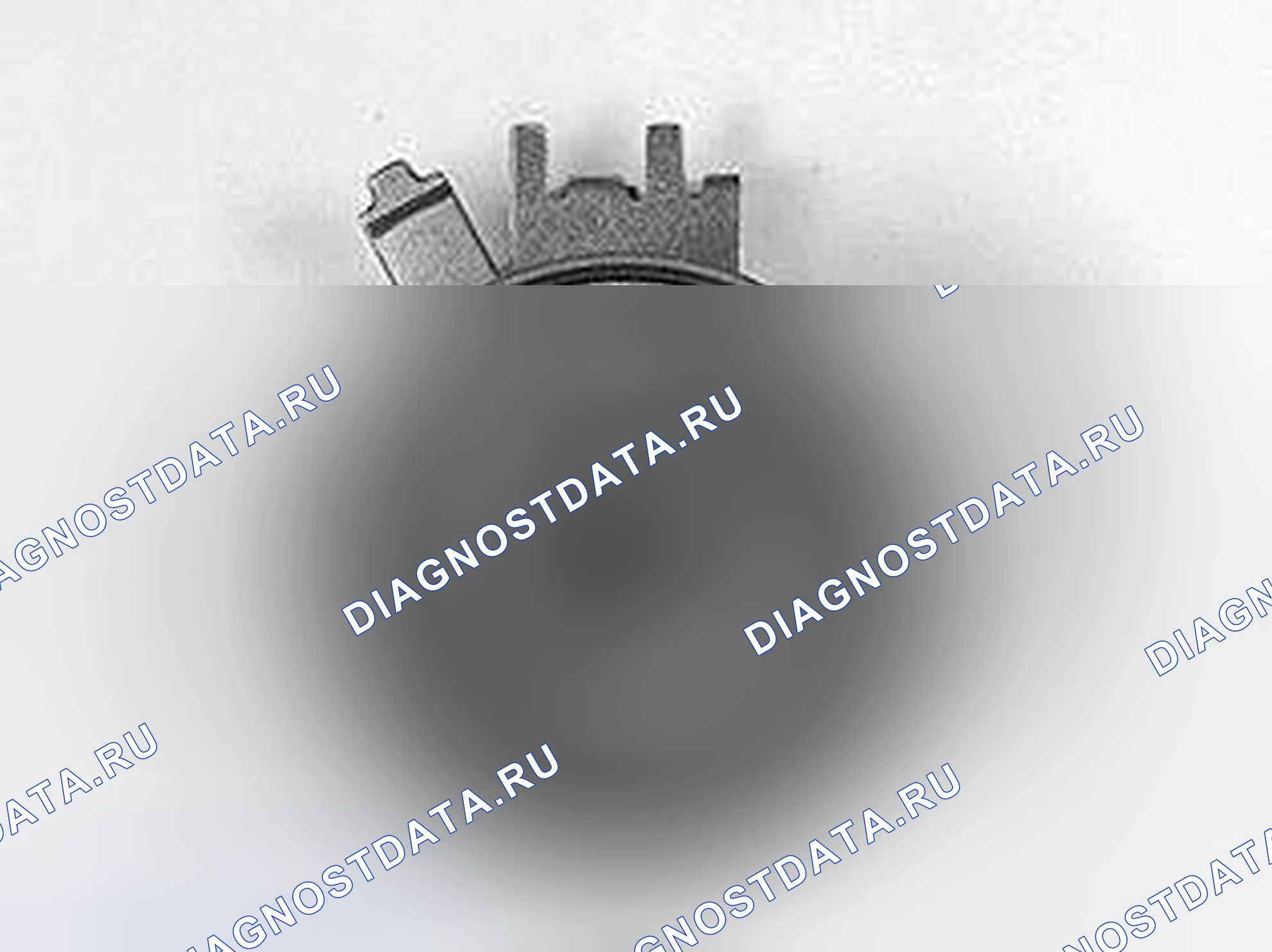 Рис. 196: Снятие ремня ГРМ. Volvo V70 II