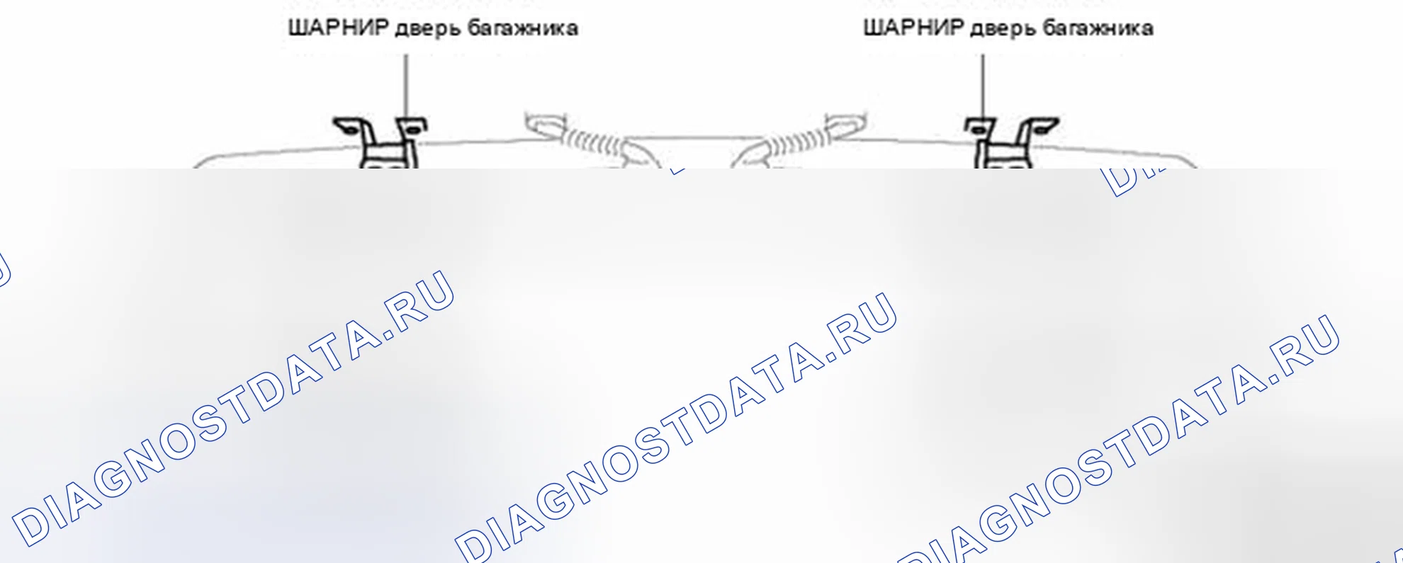 Рис. 84: СНЯТИЕ / УСТАНОВКА ШАРНИРА дверь багажника. Honda Civic IX рестайлинг