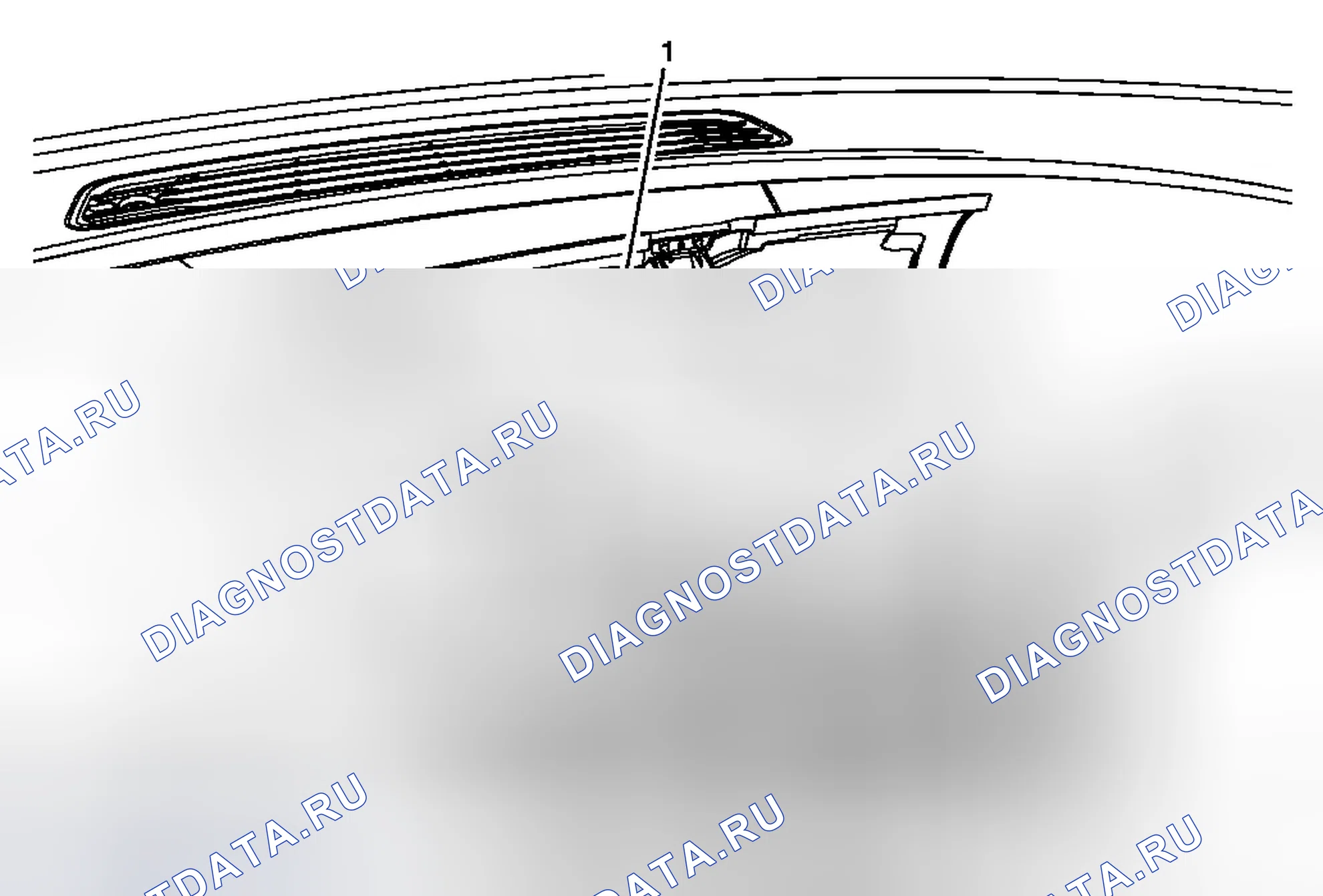 Рис. 39: Замена гнезда USB (траверса). Buick Enclave I