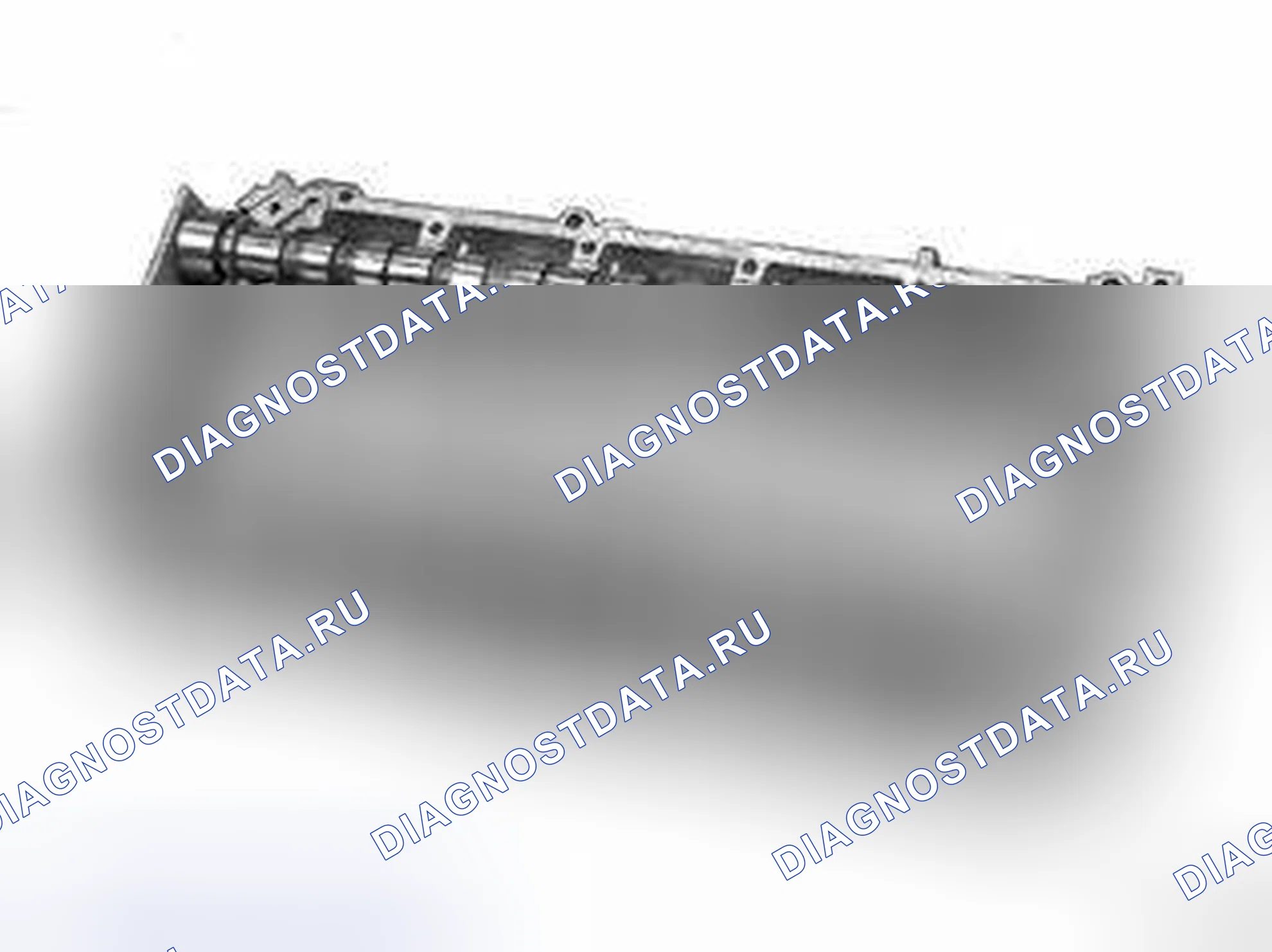 Рис. 717: Нанести жидкостную прокладку. Volvo C70 I