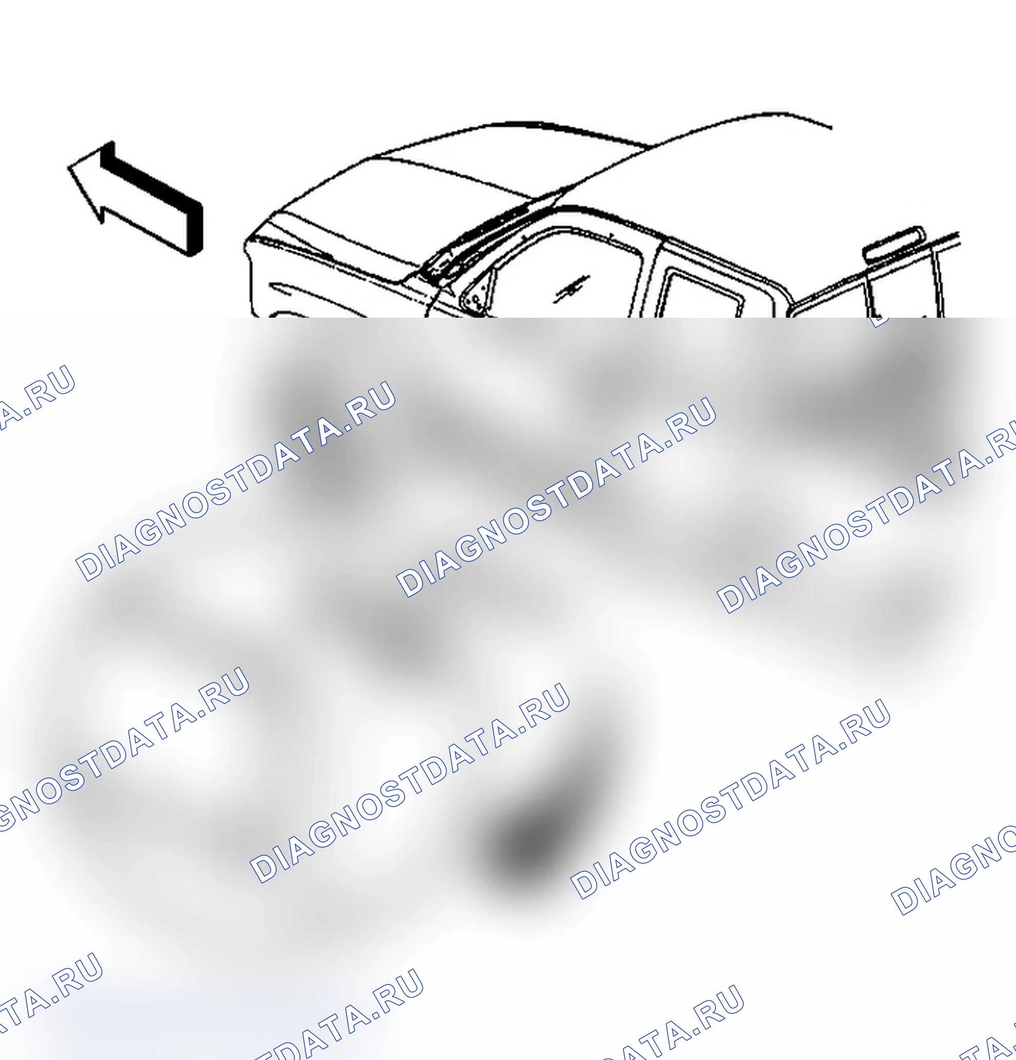 Рис. 54: Порядок демонтажа. Chevrolet Silverado 1500 