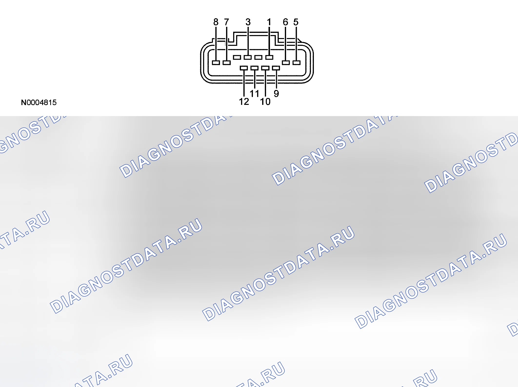 Рис. 1: Ссылка на схему соединителя. Ford Five Hundred I