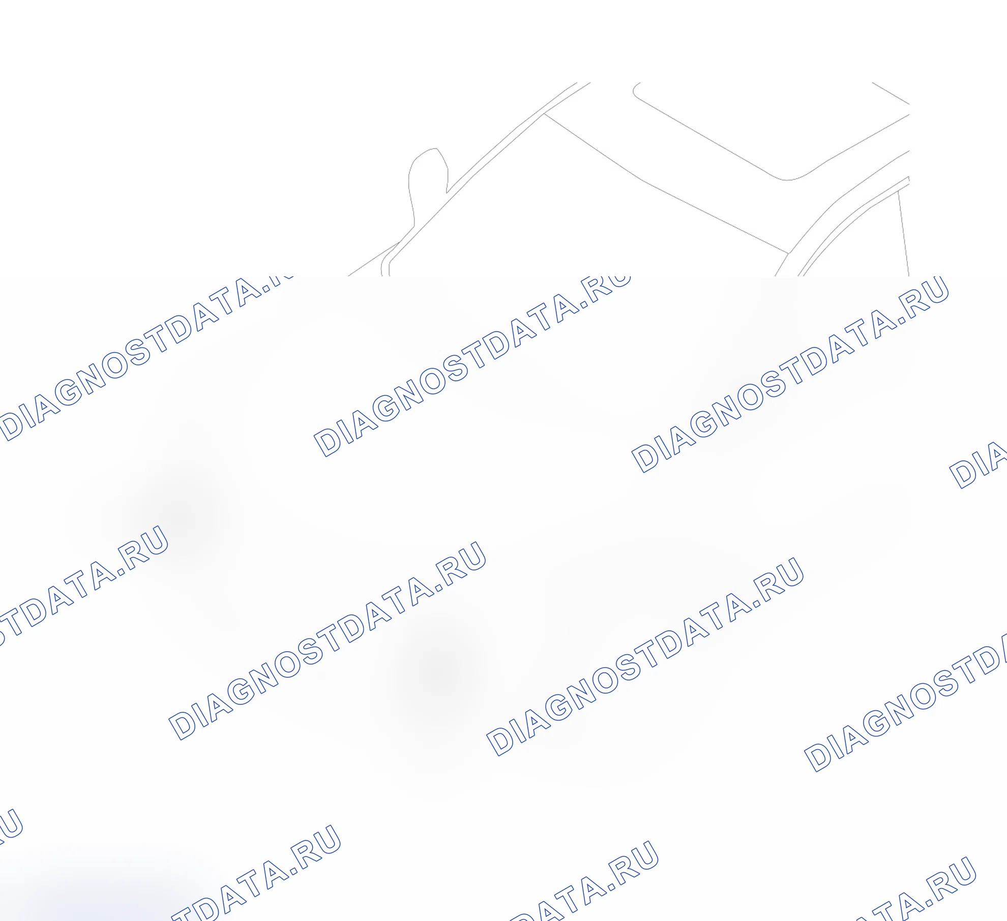 Схема расположения гудка — Haval Shenshou. Haval Shenshou I