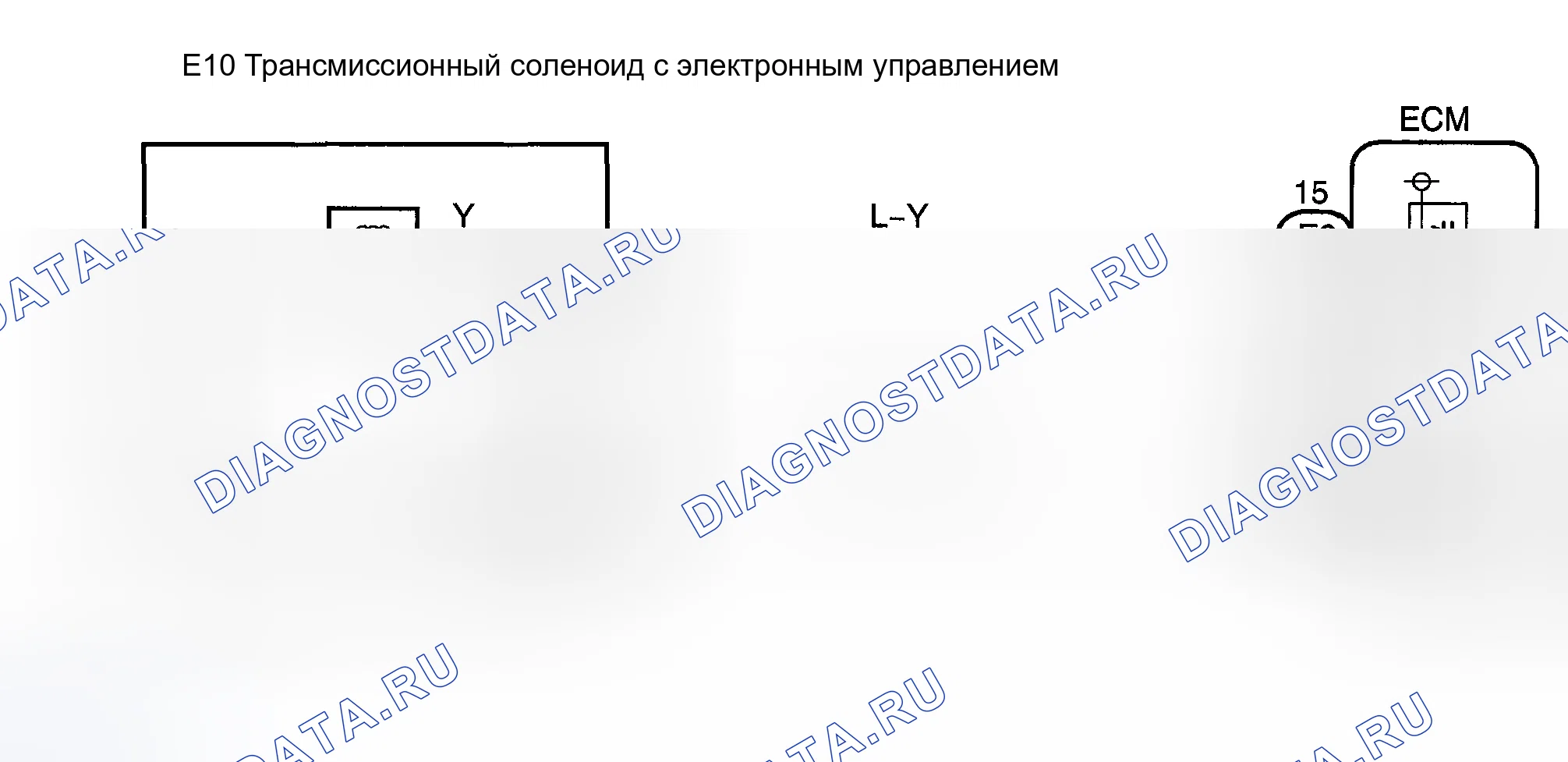 Рис. 274: электросхема. Toyota Highlander I рестайлинг