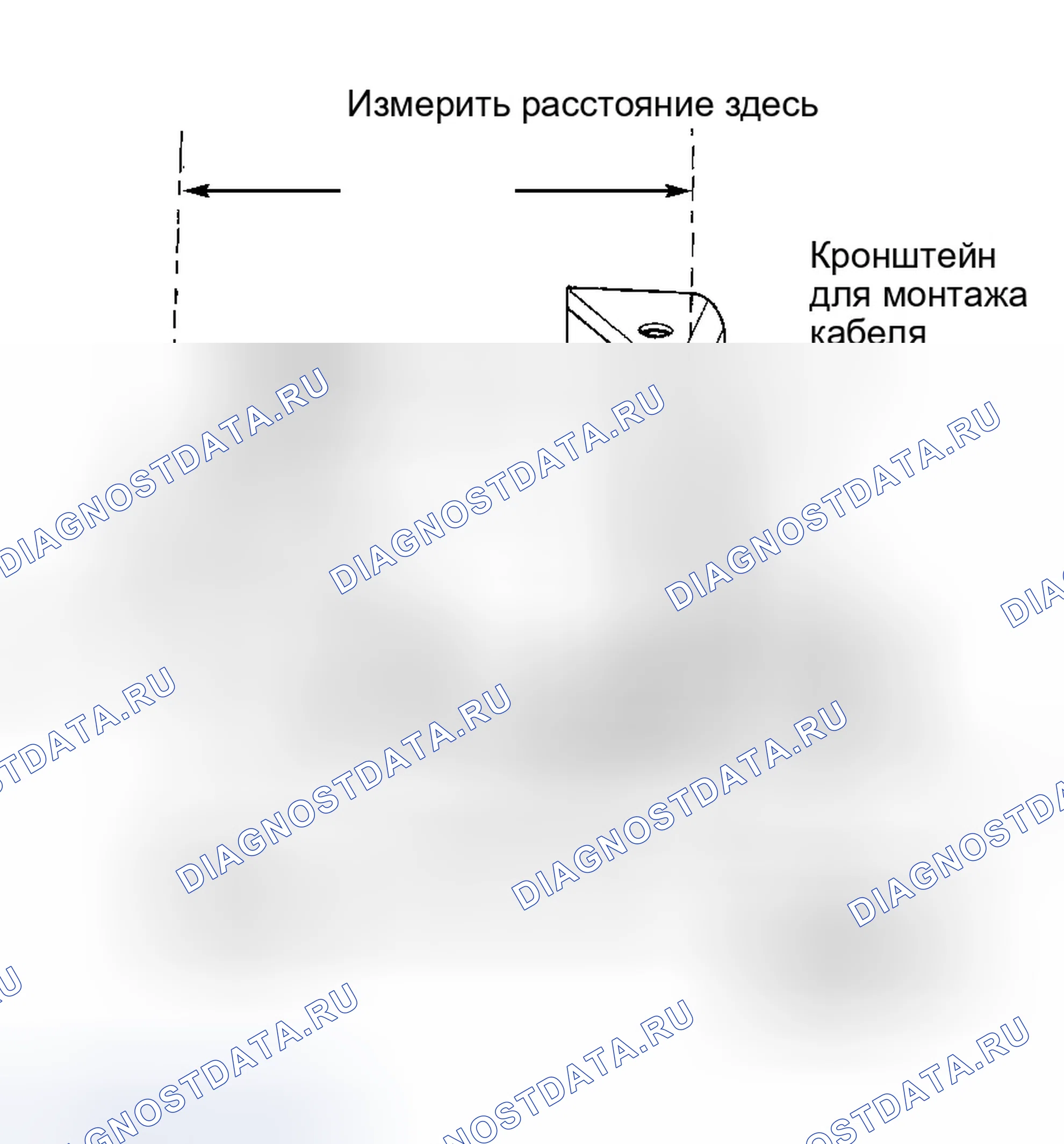 Рис. 27: Проверка регулировки датчика Tp. Dodge Pickup R3500 