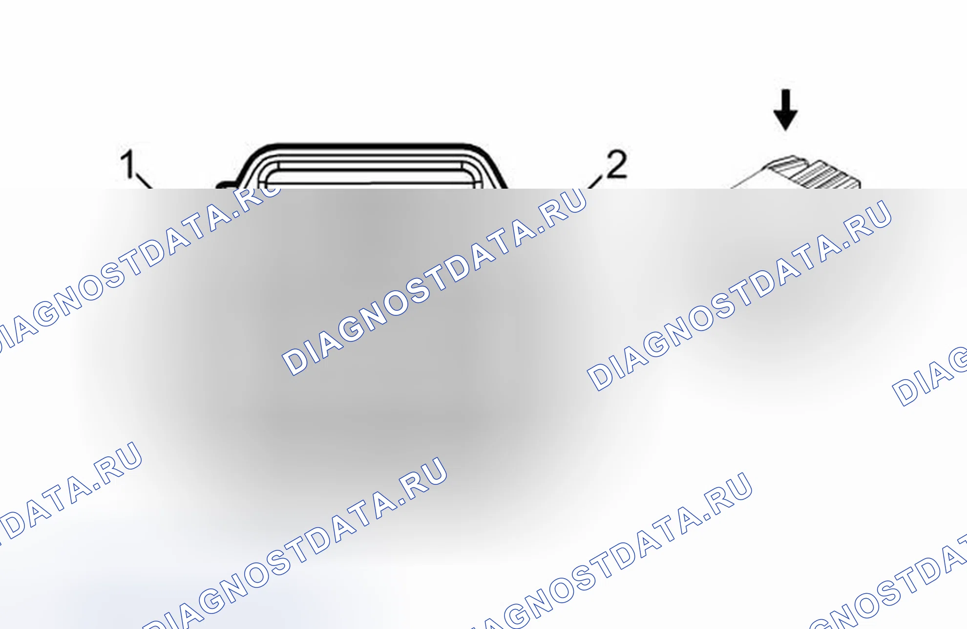 Рис. 5: Привод амортизатора Q37LR - левая задняя часть (F45). Buick Regal V
