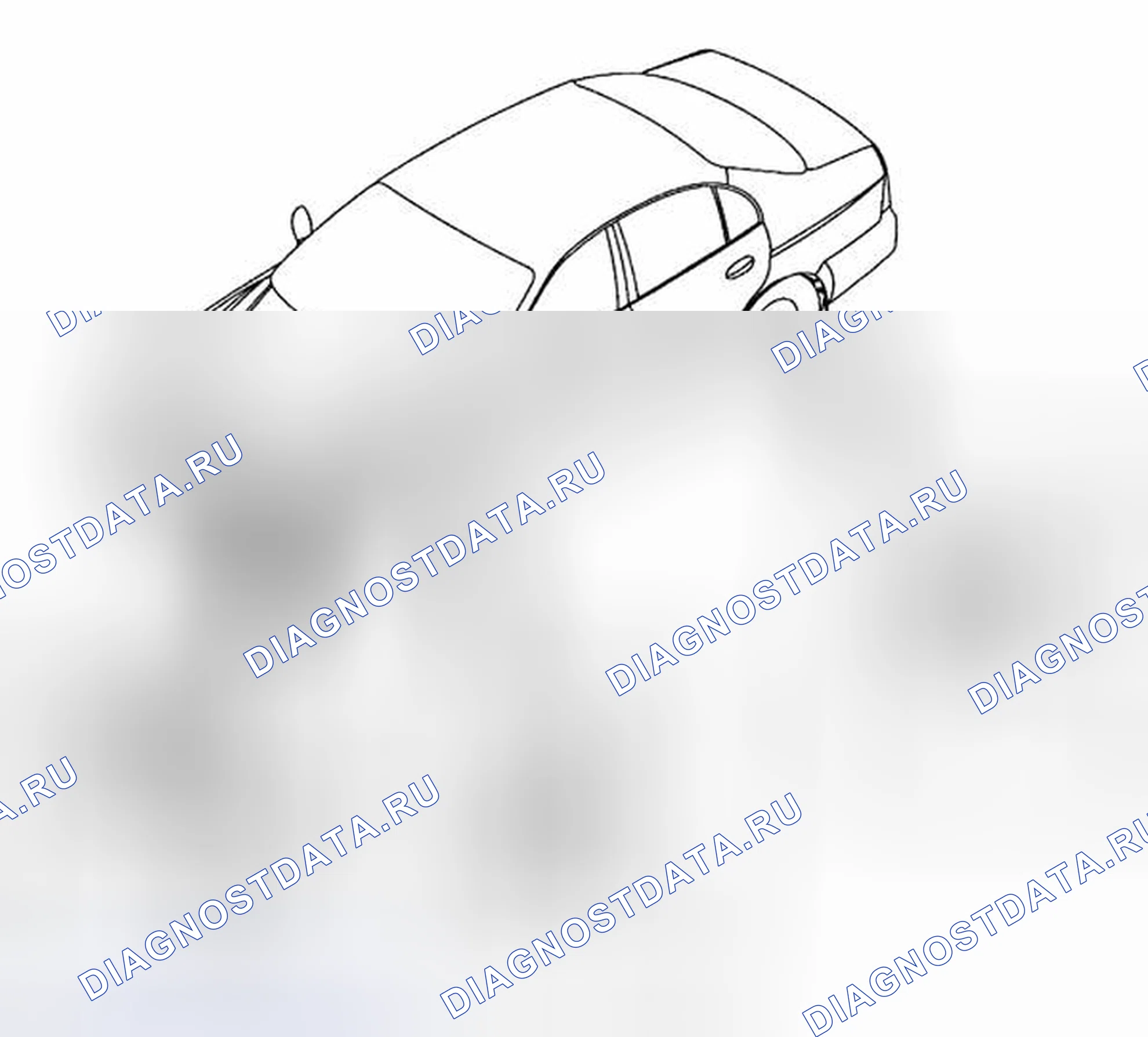 Рис. 5: Виды компонентов ABS. Chevrolet Epica pre-I