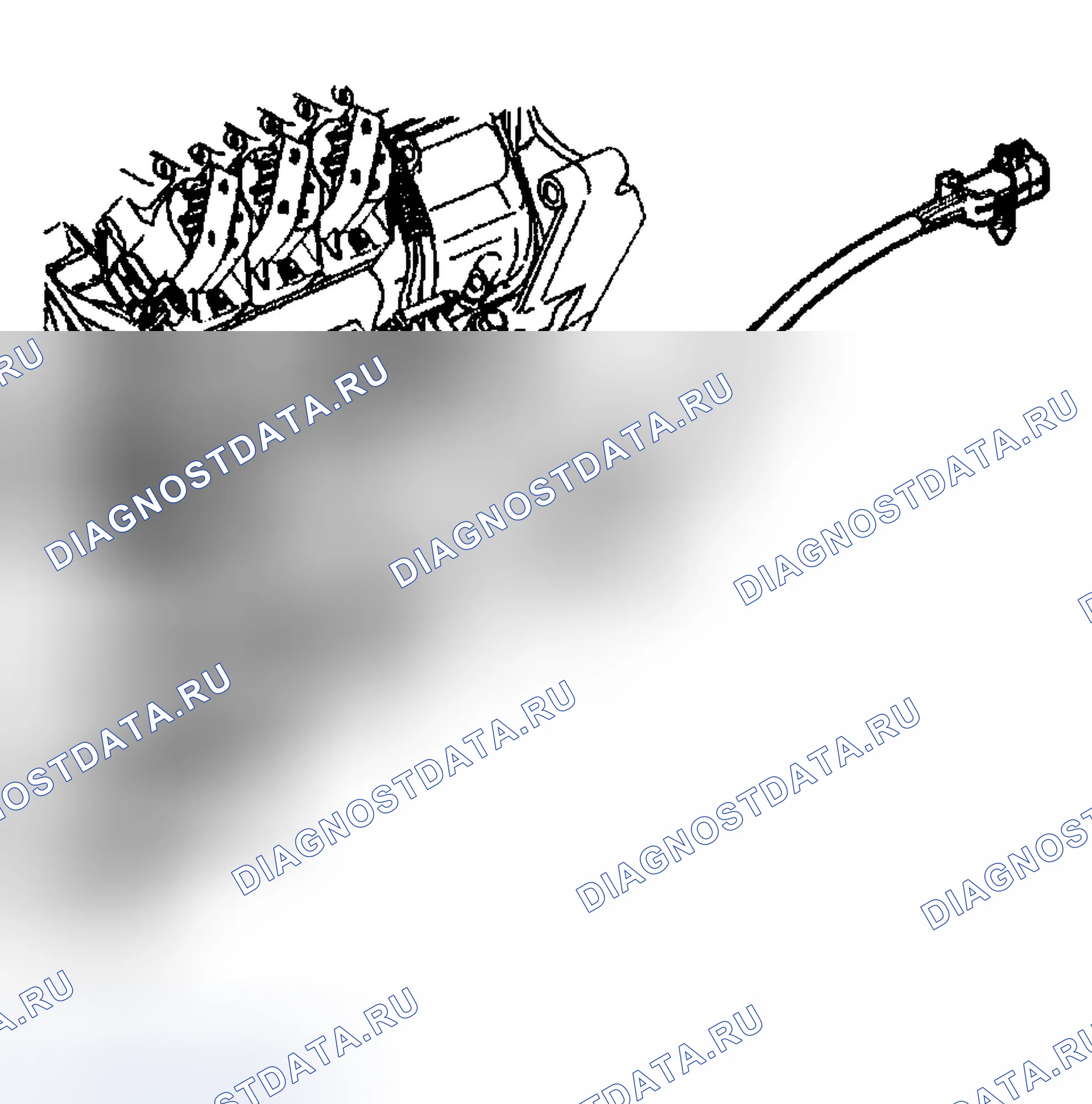 Рис. 188: Выпускной коллектор (справа) - Демонтаж. Chevrolet Impala VIII