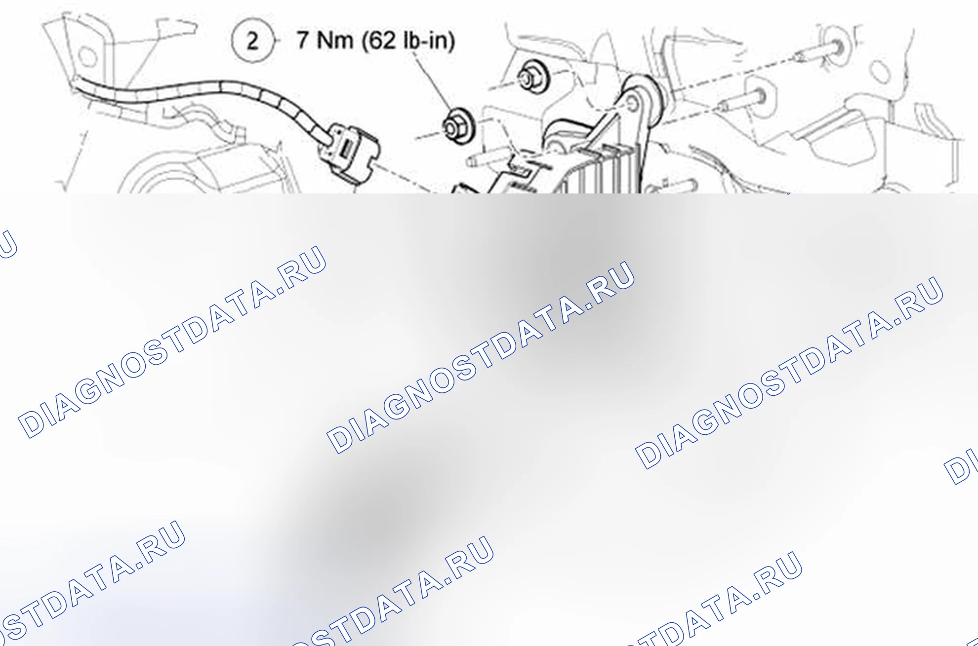 Рис. 1: Педаль акселератора. Hyundai Kona I