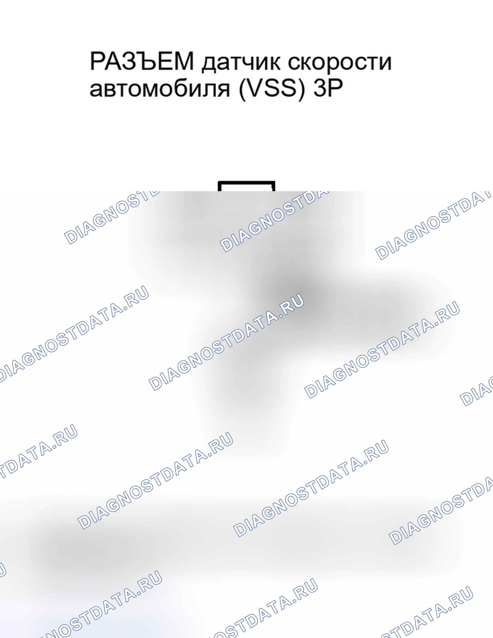 Рис. 83: расшифровка кода ошибки P0500: Неисправность цепи датчик скорости автомобиля (VSS) (датчик скорости автомобиля). Honda CR-V II рестайлинг