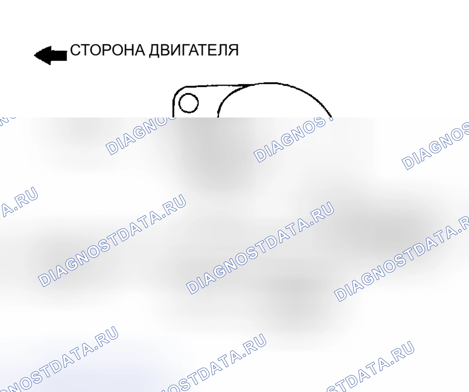Рис. 367: > > A < < УСТАНОВКА СТОПОРА ДЛЯ МОНТАЖА НА трансмиссия. Chrysler Sebring II рестайлинг