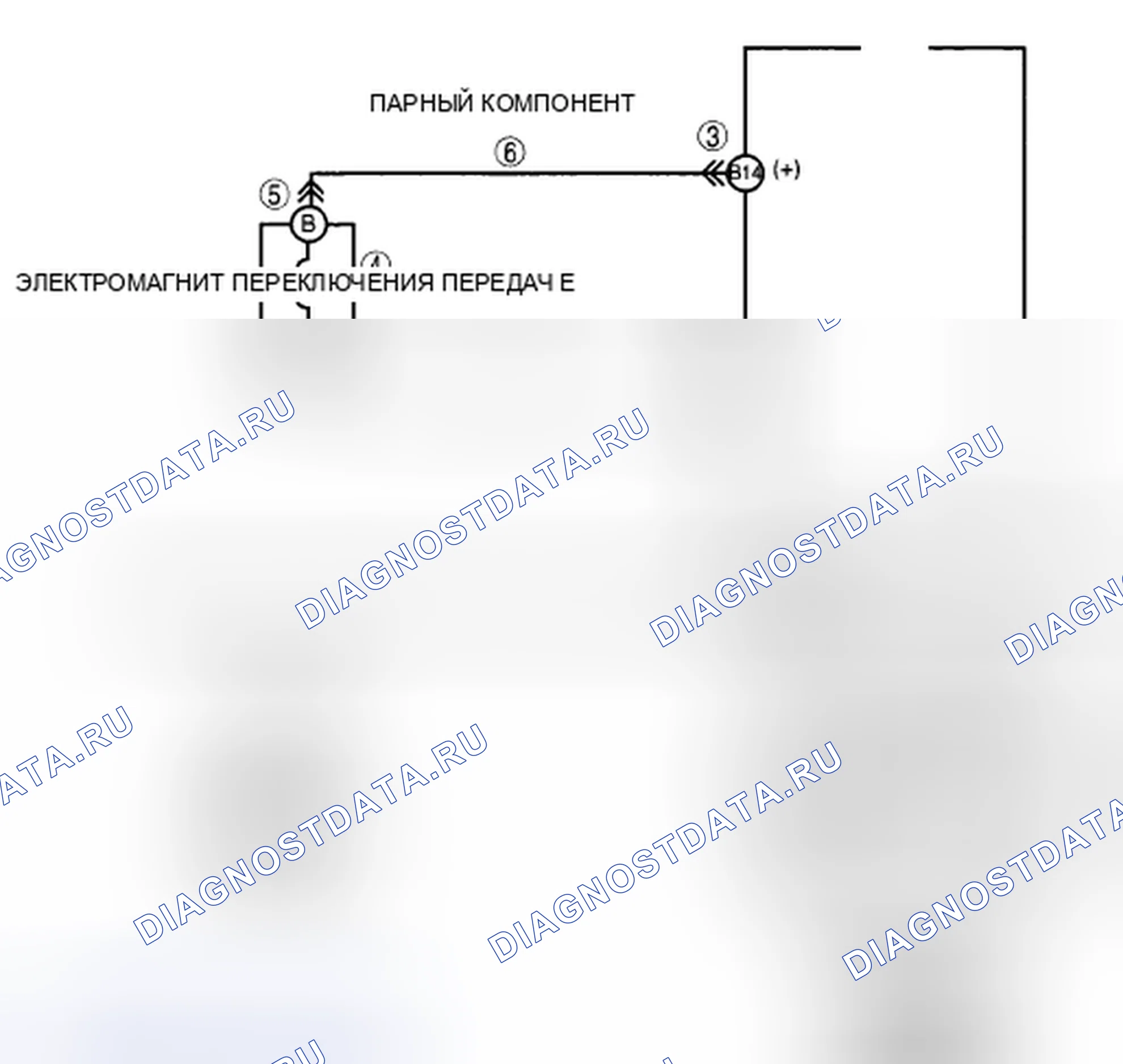 Рис. 315: расшифровка кода ошибки P0986 [хтагх1, хтегх2] AW6A-EL AW6AX-EL. Mazda CX-7 I