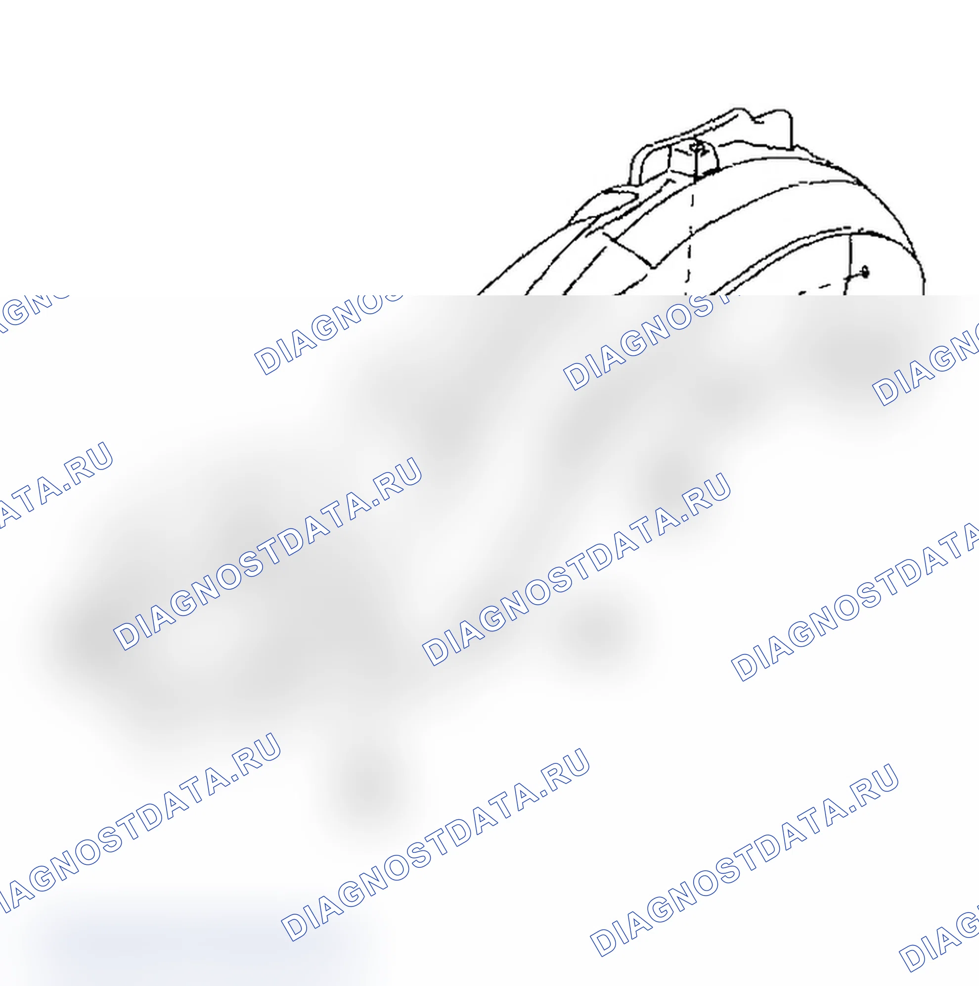 Рис. 98: ДЕМОНТАЖ. Subaru Impreza WRX GD/GG рестайлинг