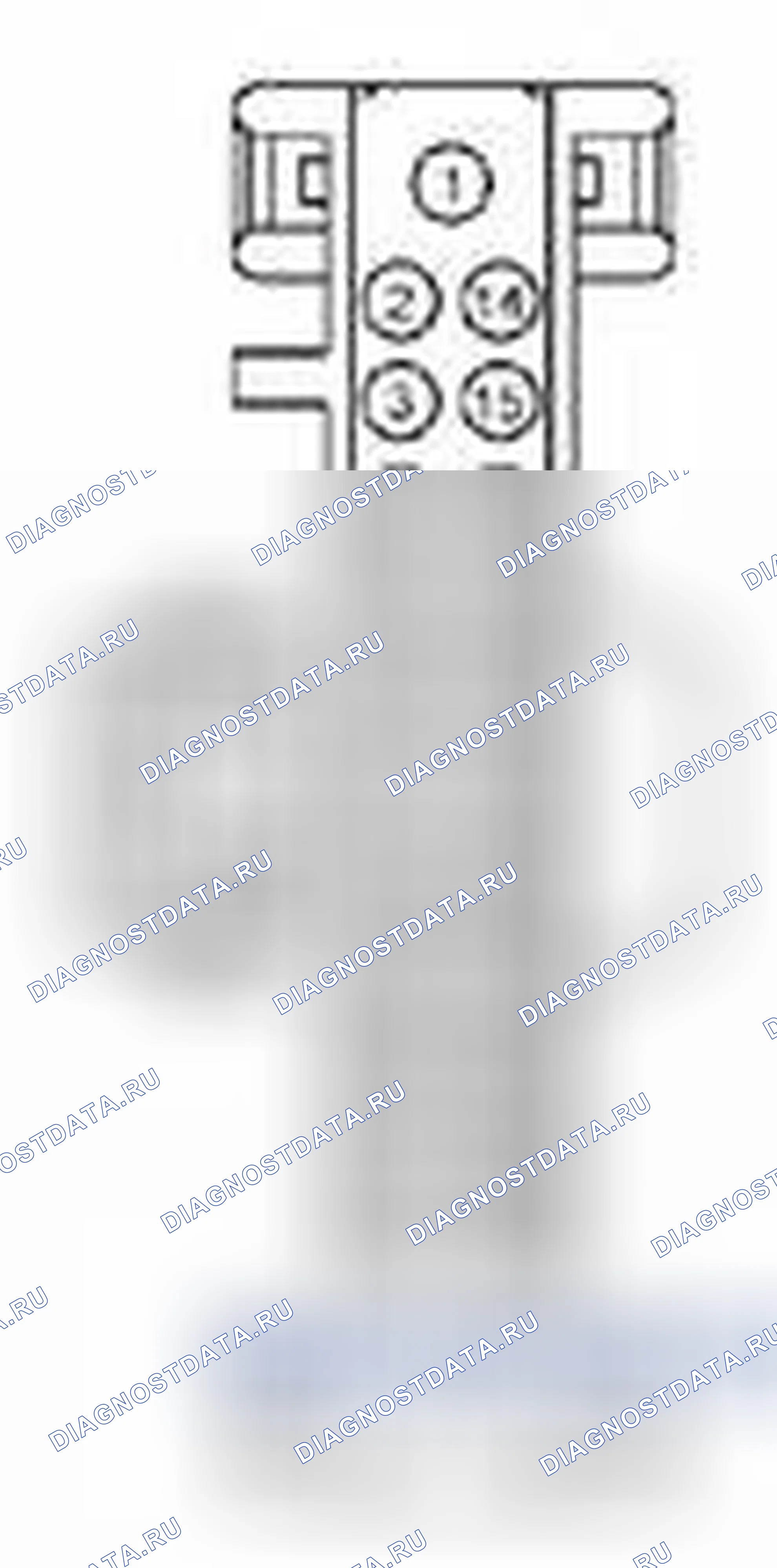Рис. 62: диагностический тест U: расшифровка кода ошибки U3003:16. Ford Escape III