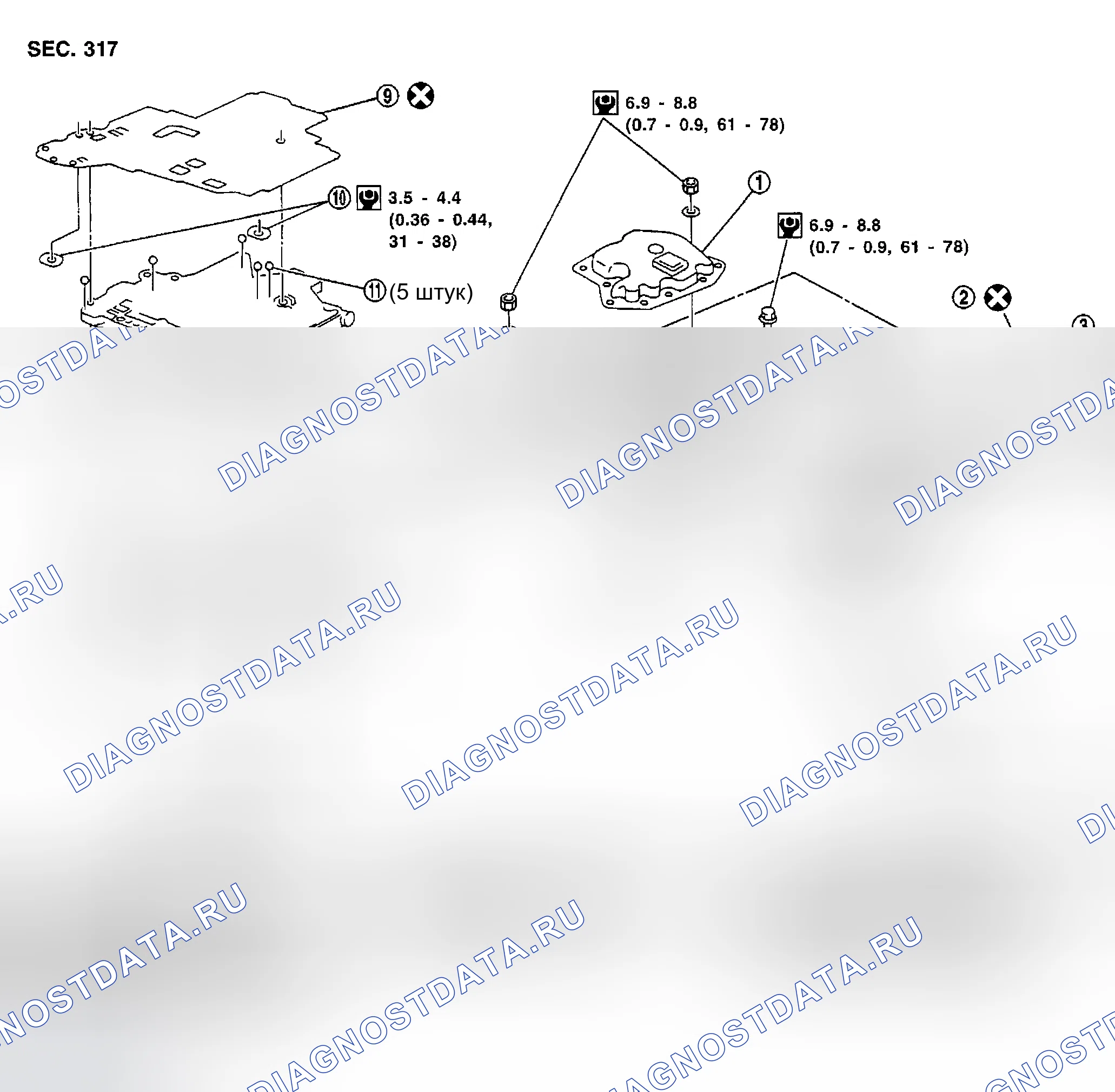 Рис. 138: КОМПОНЕНТЫ. Nissan Altima L31