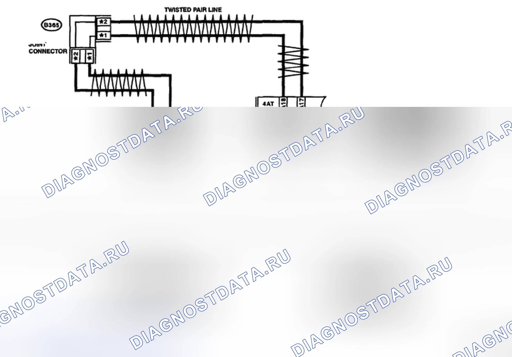 Рис. 16: электросхема. Subaru Legacy BL/BP рестайлинг
