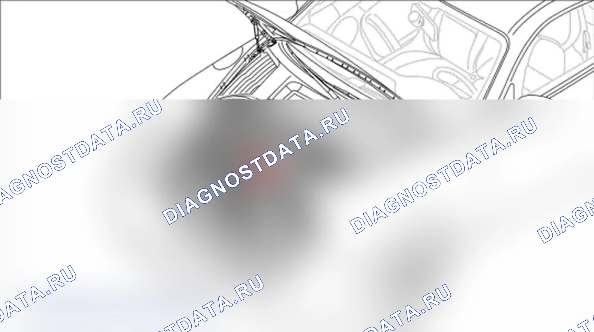 Рис. 18: Снятие передней панели отделки багажного отделения (переборка). Porsche Boxster S 987