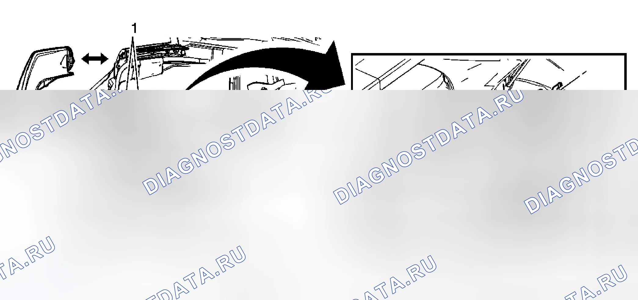 Рис. 39: Замена задней лампы. Kia Rio III рестайлинг