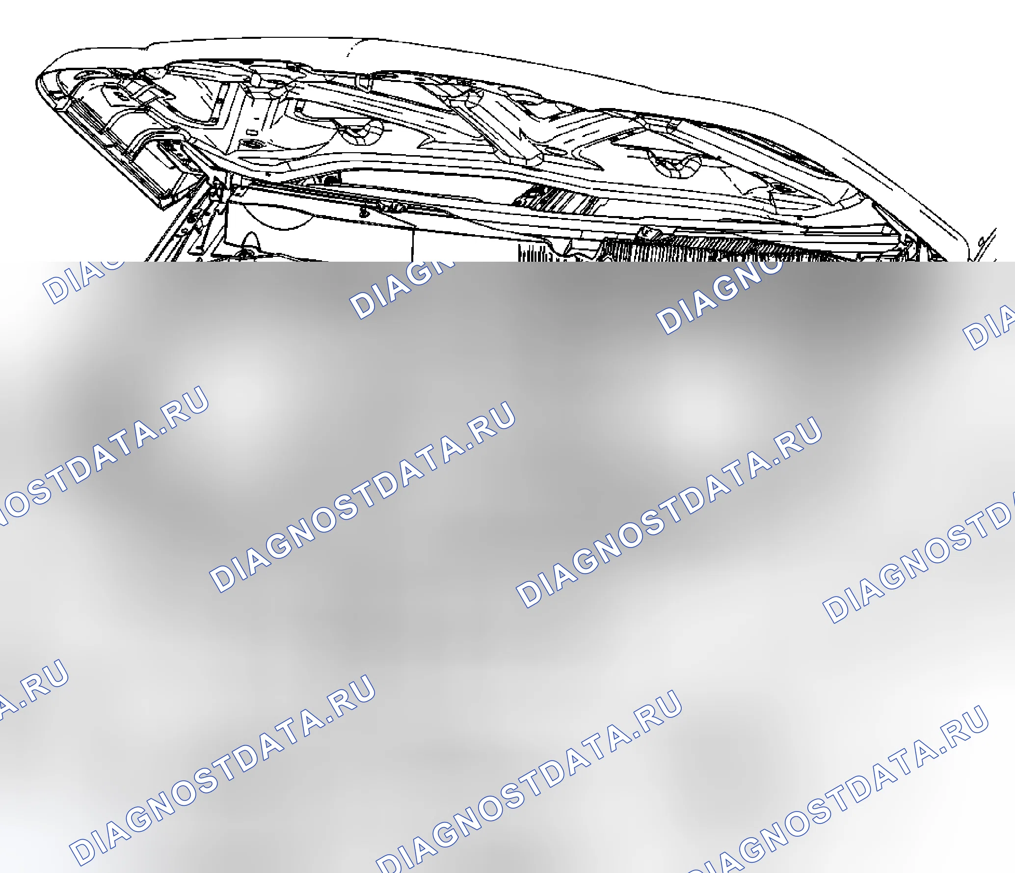 Рис. 26: Замена первичной и вторичной защелок капота (торрент). Kia Ceed JD рестайлинг