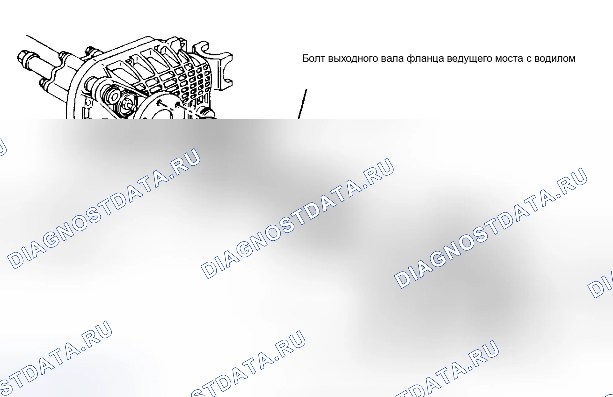 Рис. 18: ОПИСАНИЕ дифференциалов и приводов. GMC Cab & Chassis R3500 