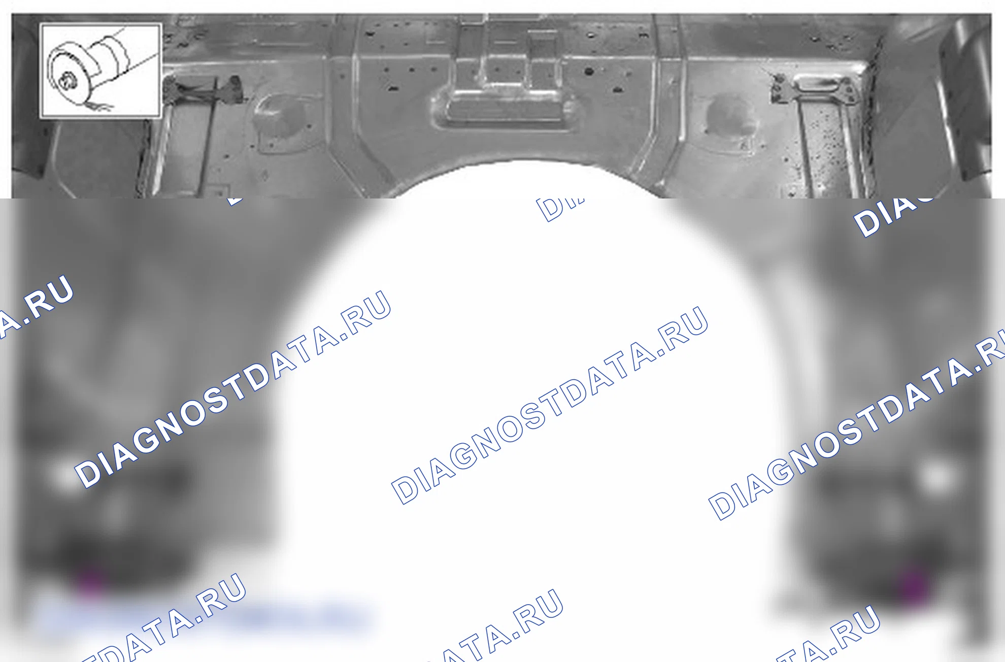 Как снять и установить заднюю панель пола. Ford Grand C-MAX II рестайлинг