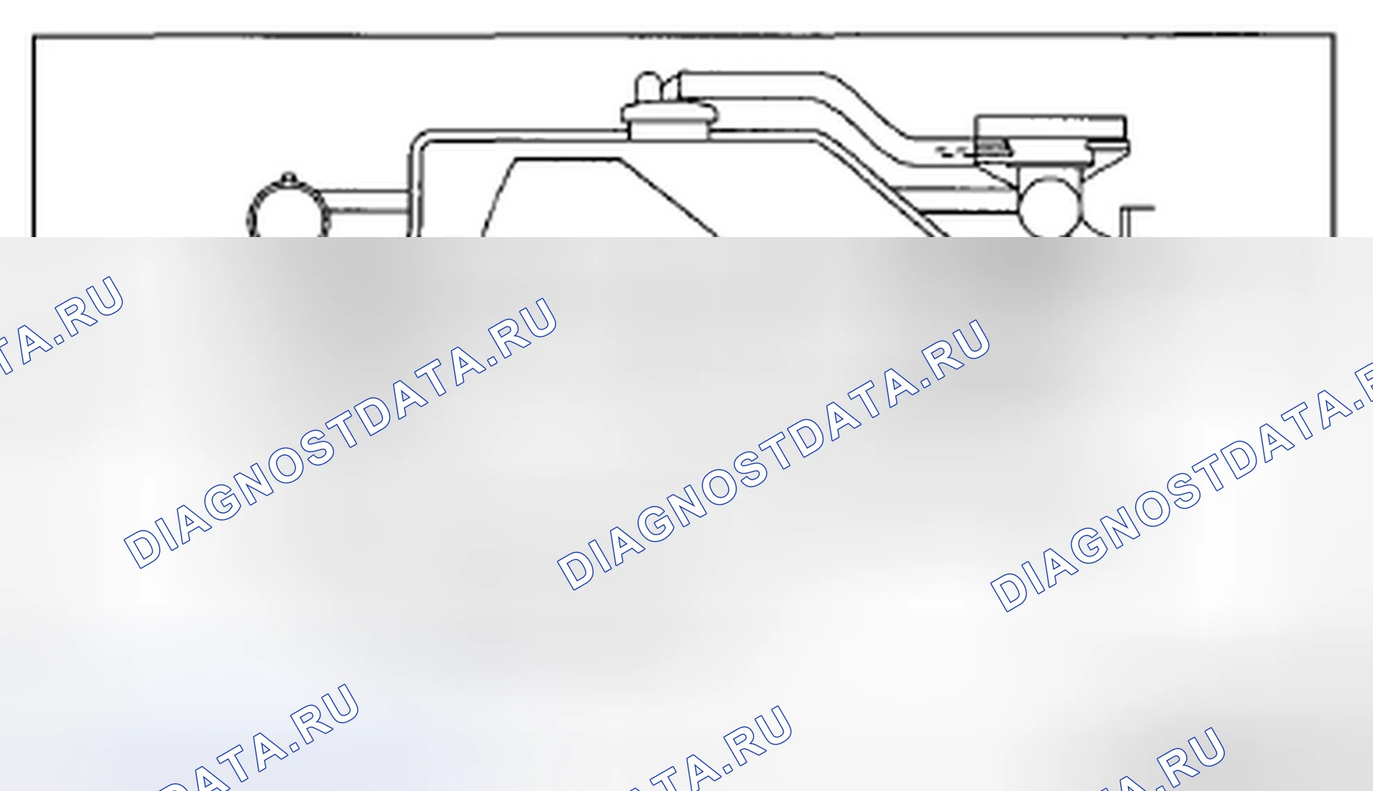 Рис. 7: Примечание по демонтажу бака запаса охлаждающей жидкости. Mazda CX-5 I