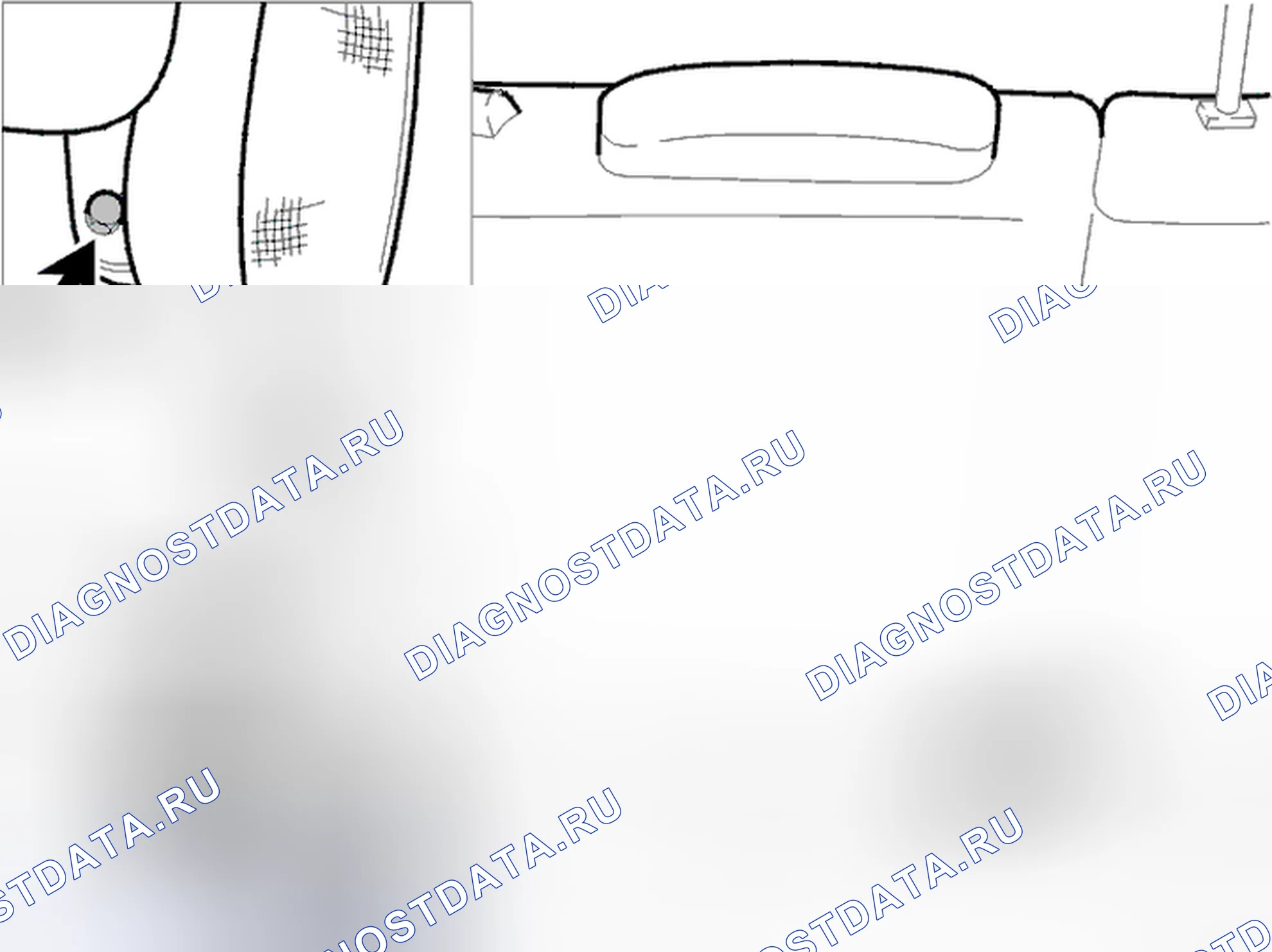 Рис. 96: Снятие спинки. Volvo S40 I рестайлинг