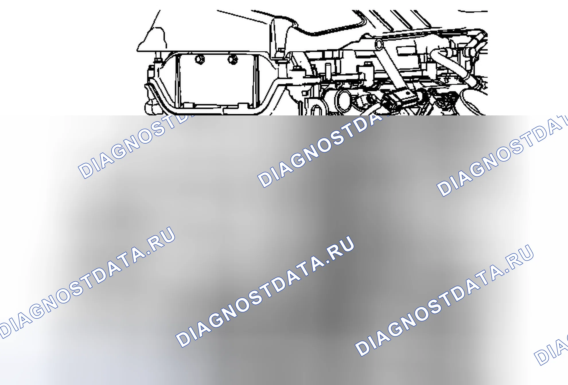 Рис. 19: Замена кронштейна крепления двигателя. Chevrolet Malibu VIII рестайлинг