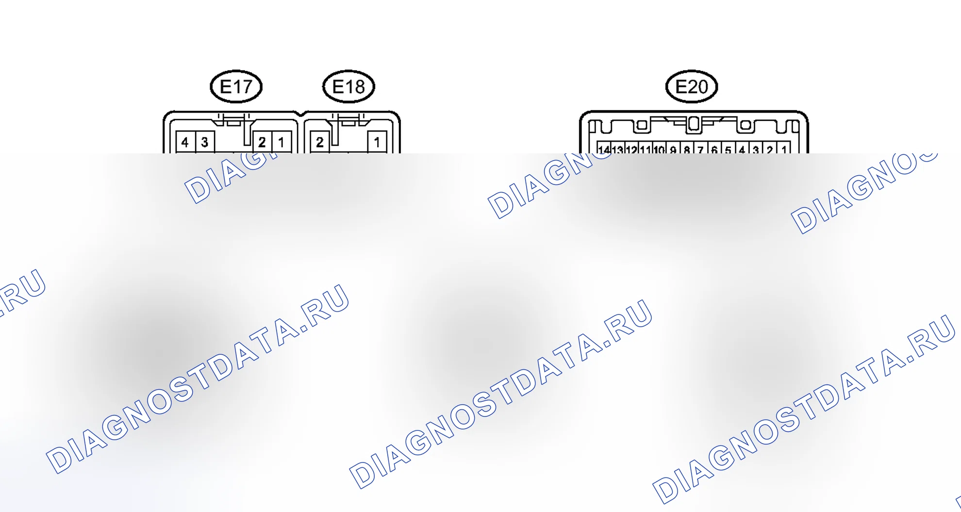 Рис. 257: КЛЕММЫ ЭБУ. Toyota Avalon XX40