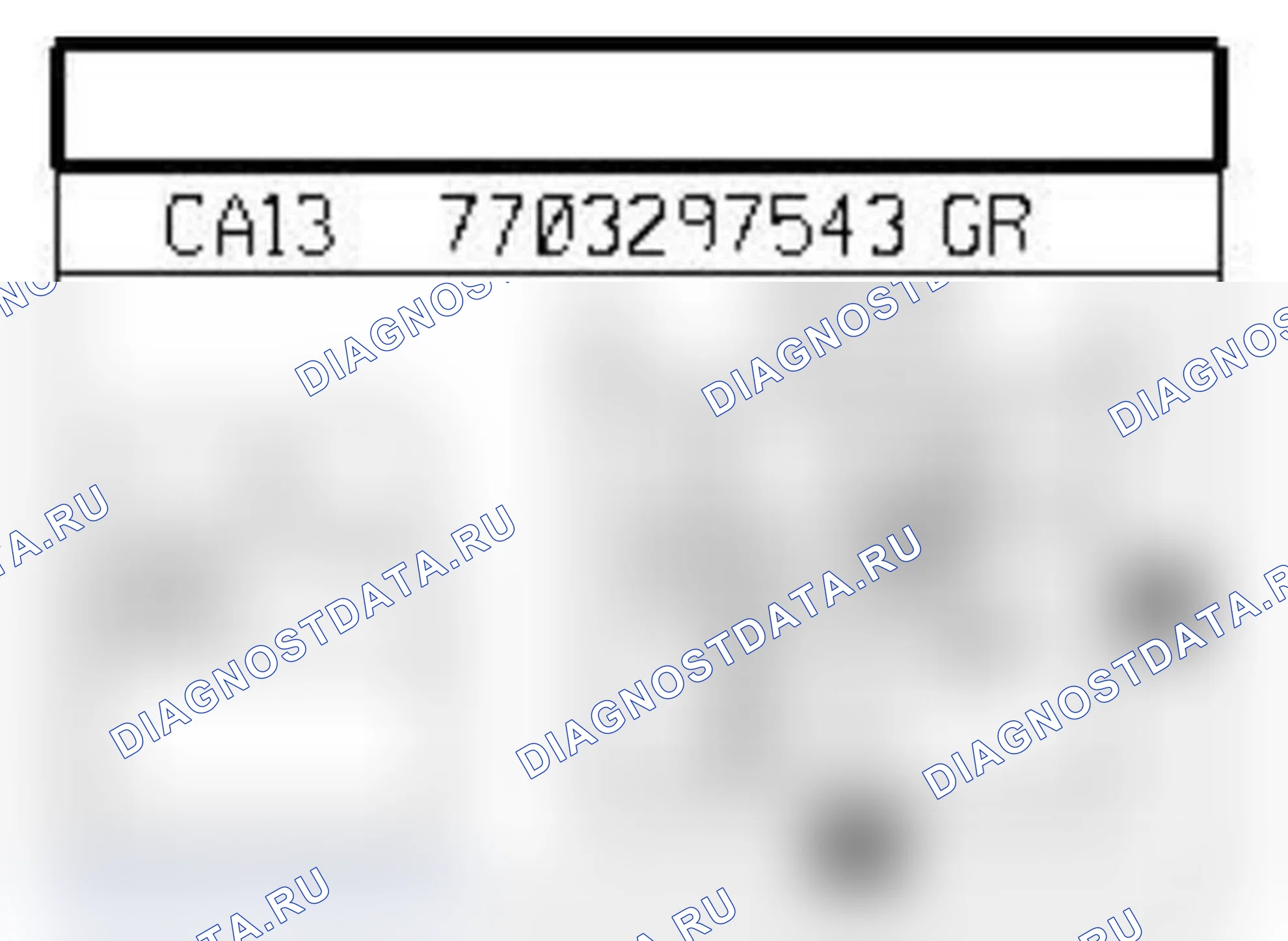 Распиновка разъёма 166 — Лампа осв. прав. части ном. зн.. Renault Espace IV-рест