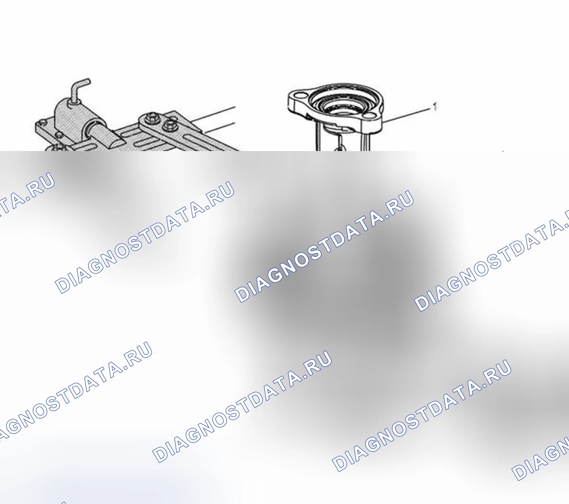Рис. 3: Монтаж зажимного приспособления раздаточной коробки. Buick Encore I