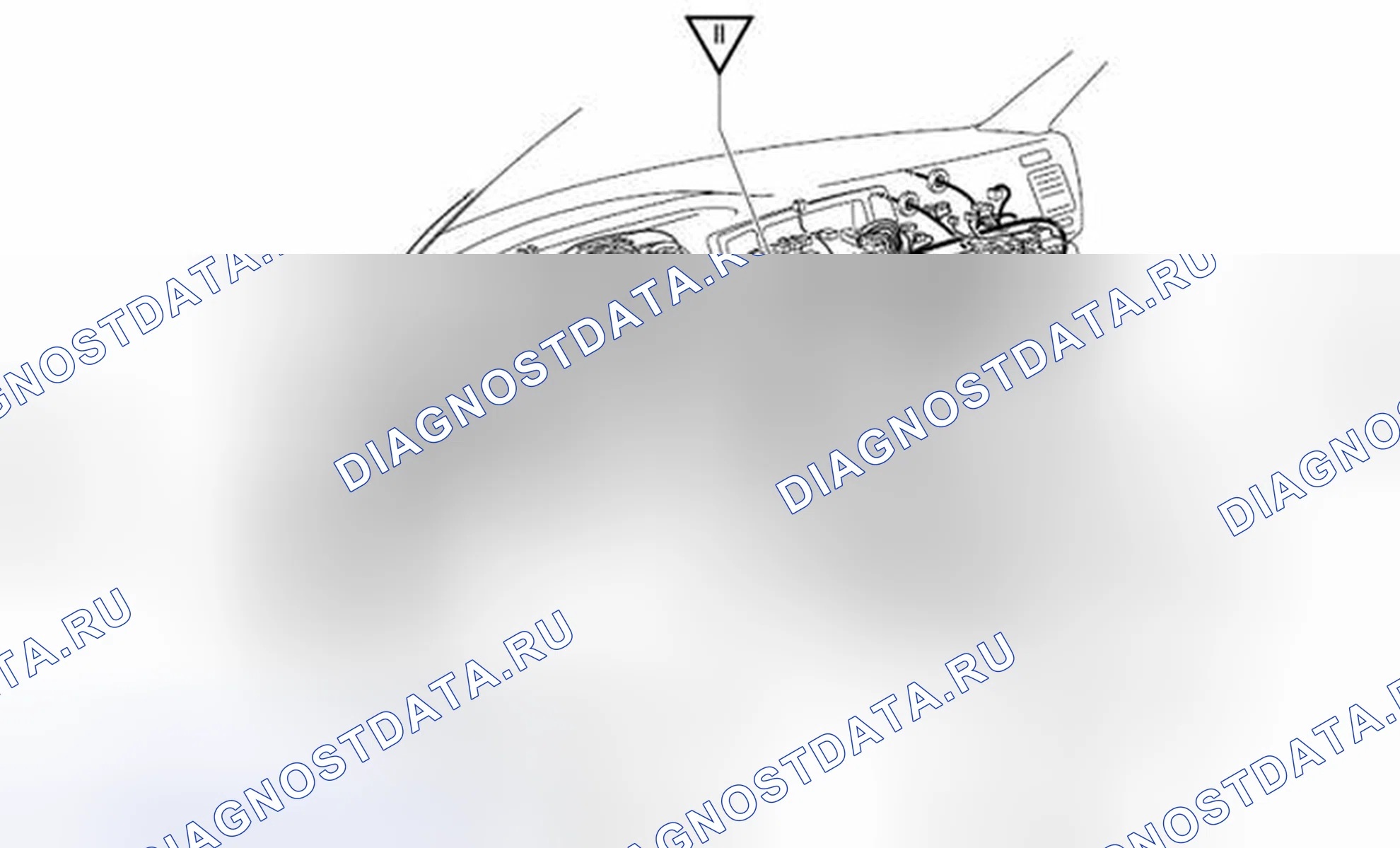 Рис. 117: Расположение наземных точек. Toyota 4Runner IV рестайлинг
