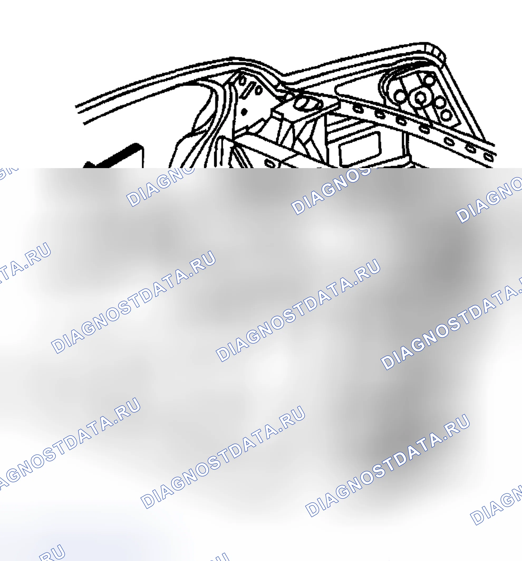 Рис. 2: Порядок демонтажа. Hyundai Terracan I