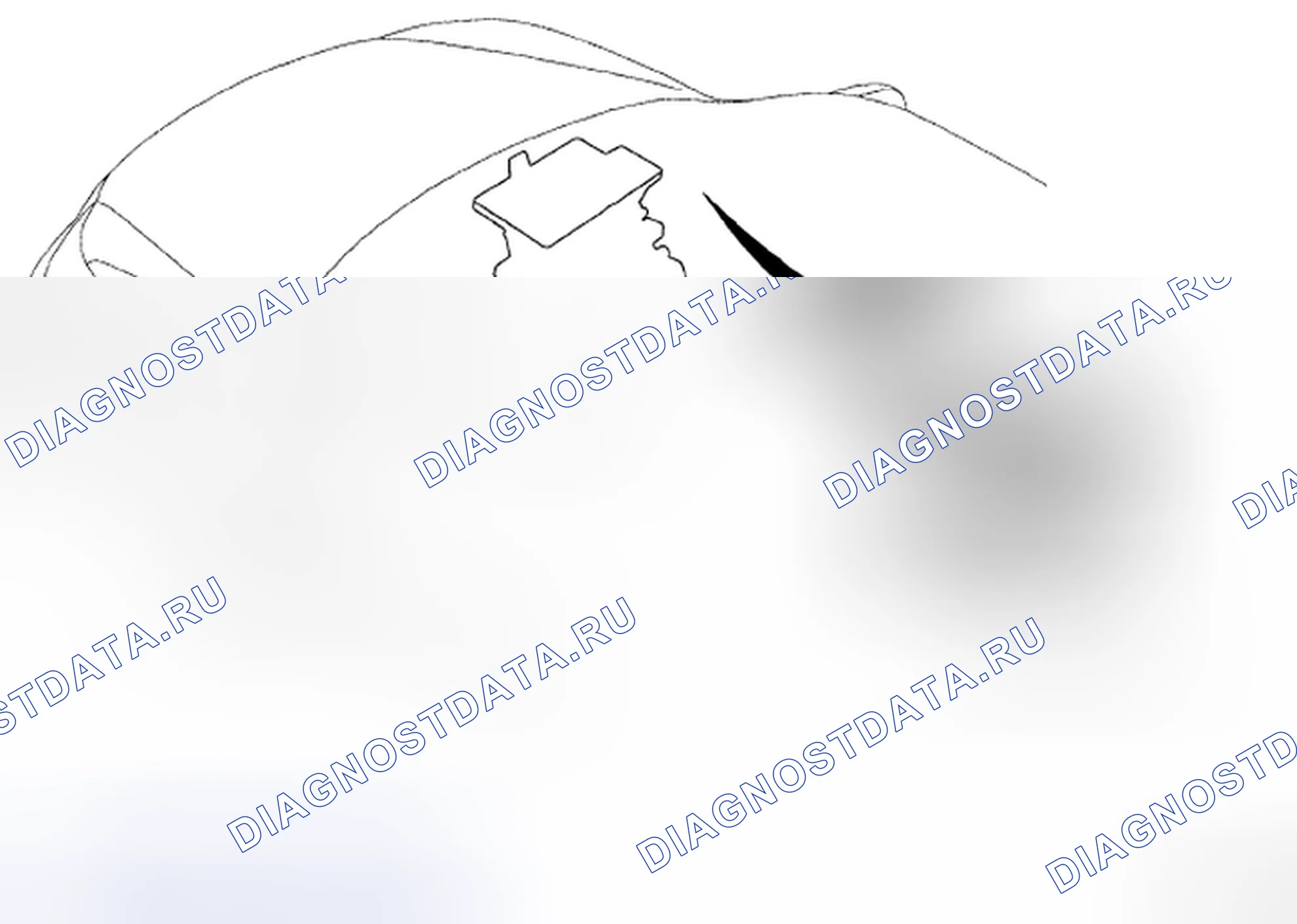 Рис. 84: РАСПОЛОЖЕНИЕ КОМПОНЕНТОВ. Hyundai Santa Fe II