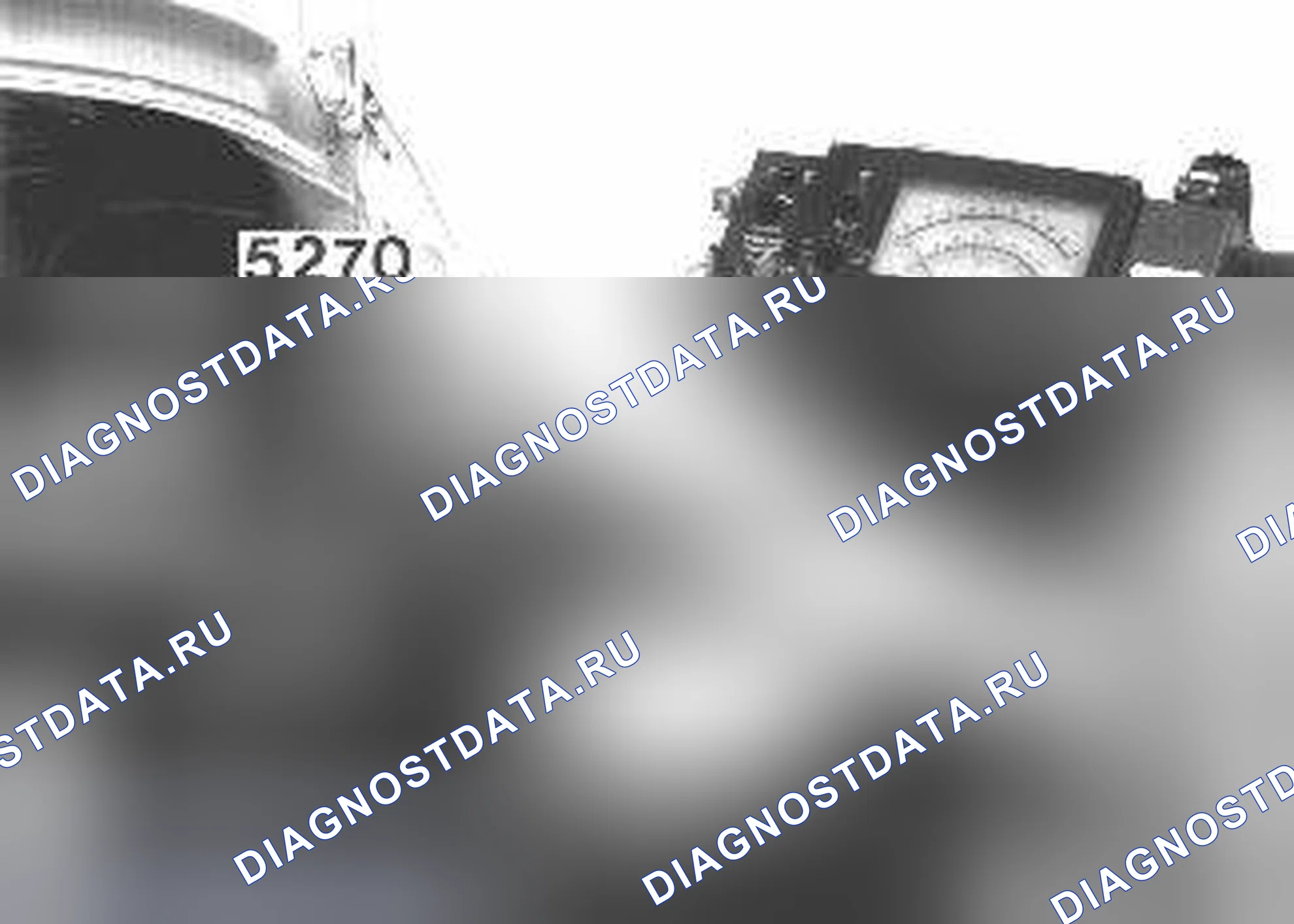Рис. 3: Калибровка давления масла. Volvo C70 I