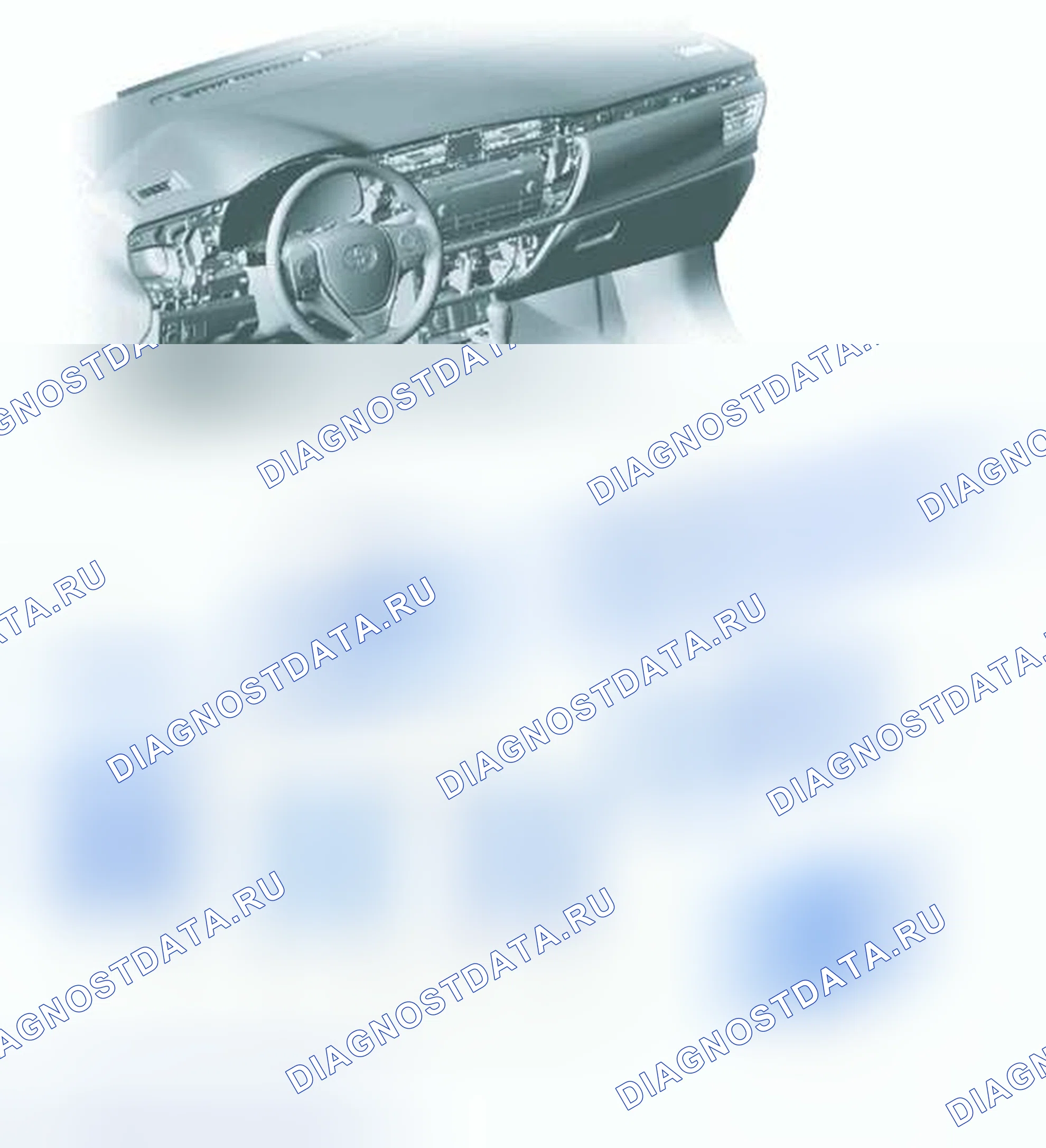 Рис. 131: ИЛЛЮСТРАЦИЯ. Toyota Corolla XI