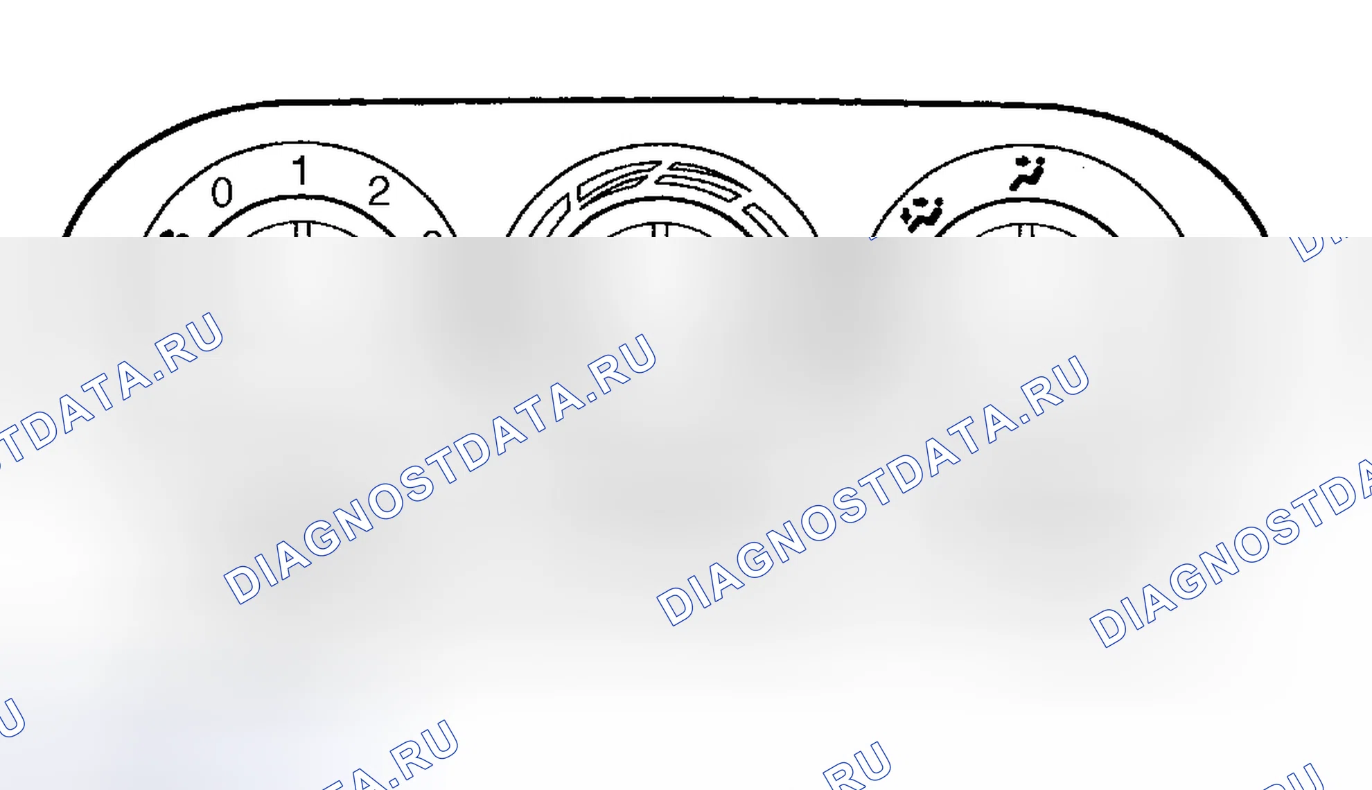Рис. 10: ЗАДНЯЯ СИСТЕМА КОНДИЦИОНИРОВАНИЯ ВОЗДУХА. Mazda MPV II