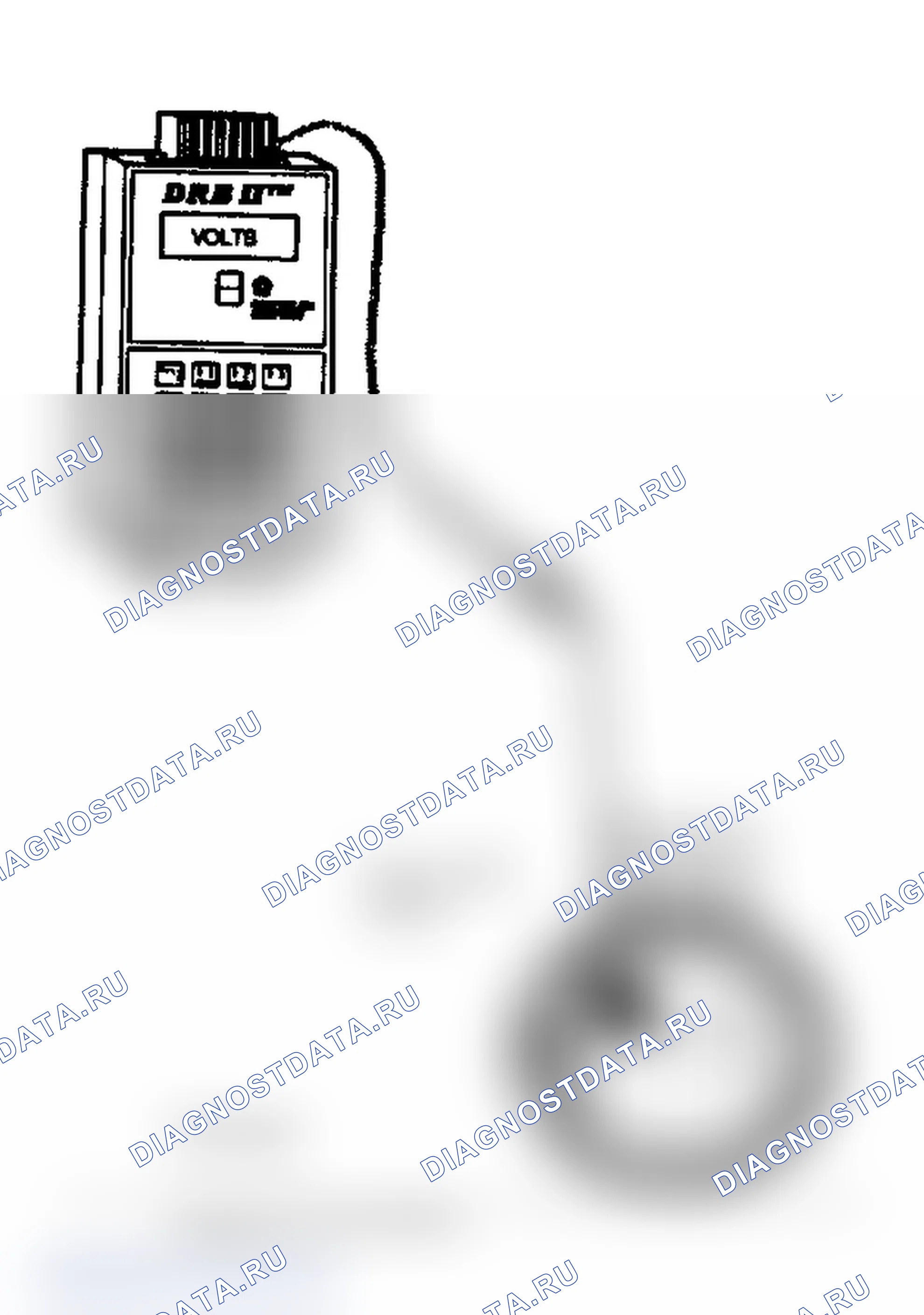 Рис. 323: DR21 (3 из 5) - Проверка разъема электромагнита продувки. Dodge Dakota Shelby 