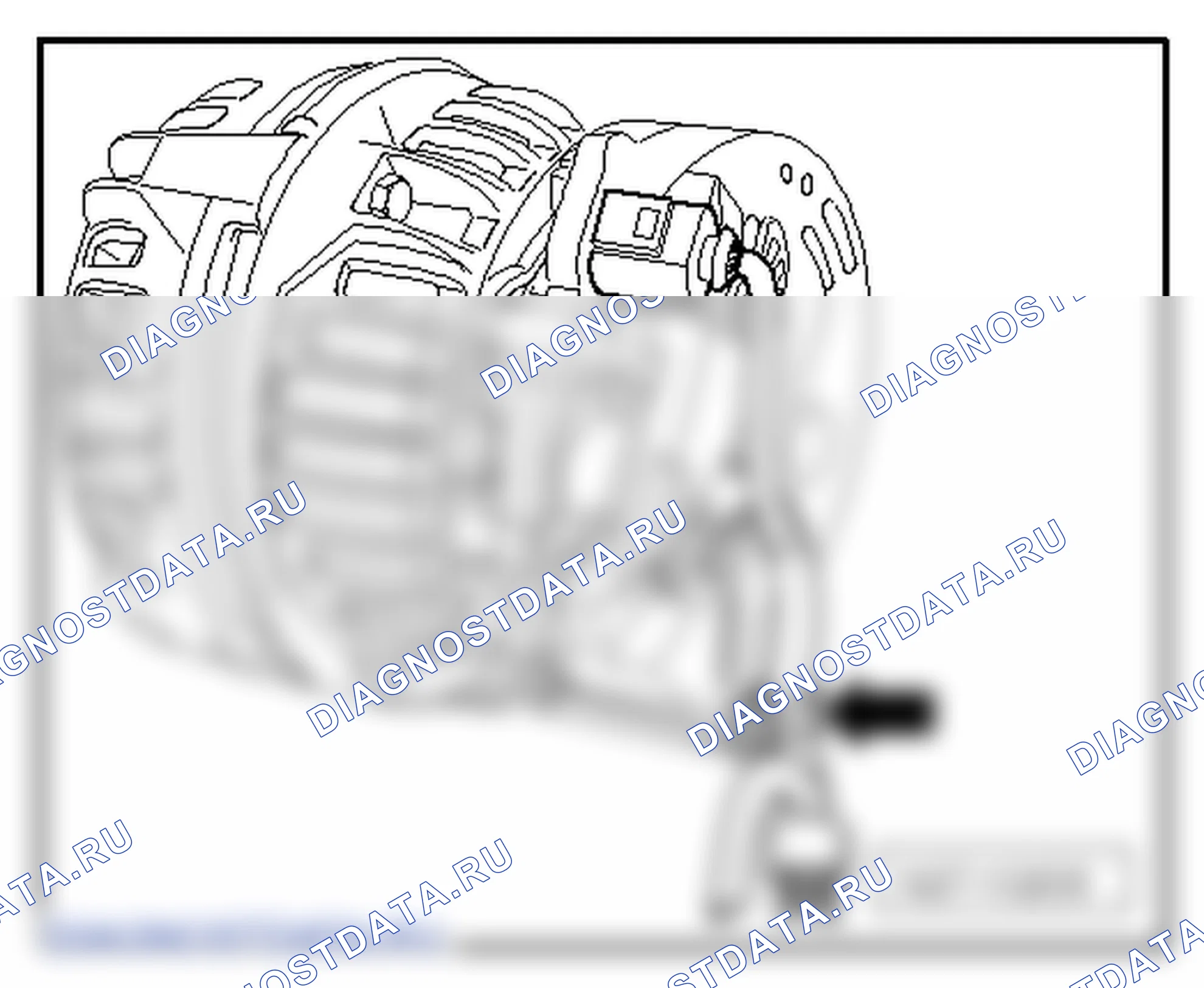 Генератор. Volkswagen Touran I